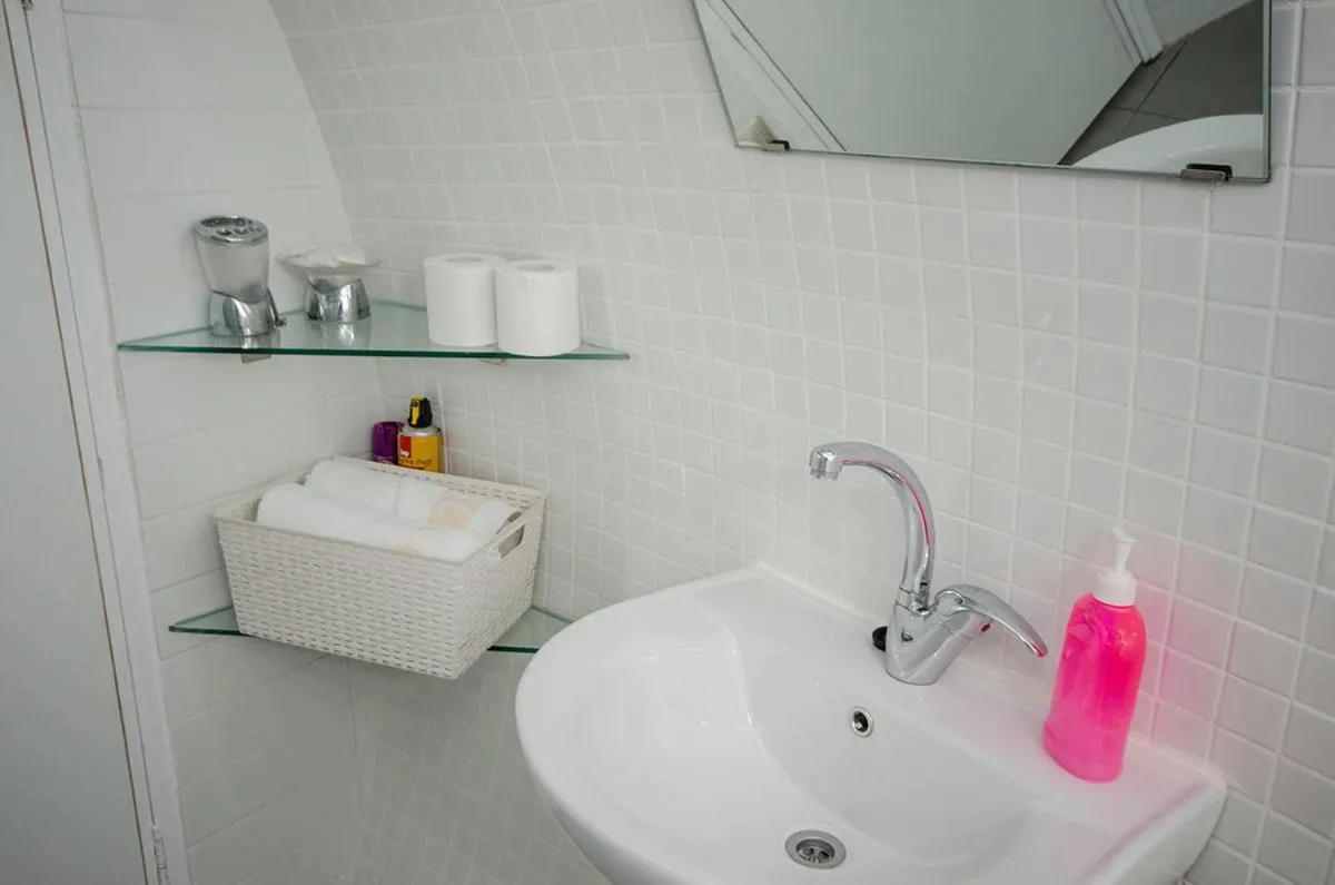 Bathroom in Dor village