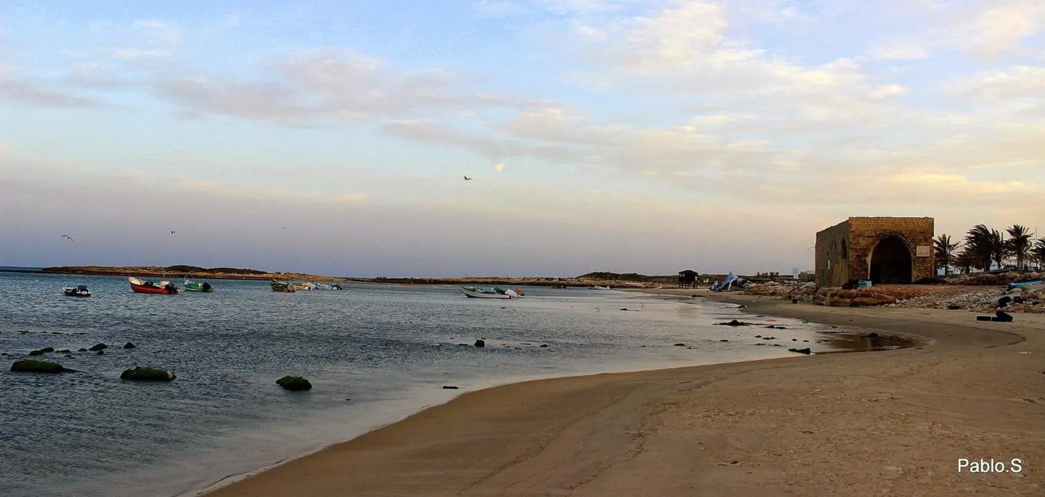 Beach in Dor village