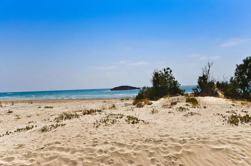 Beach in Dor village