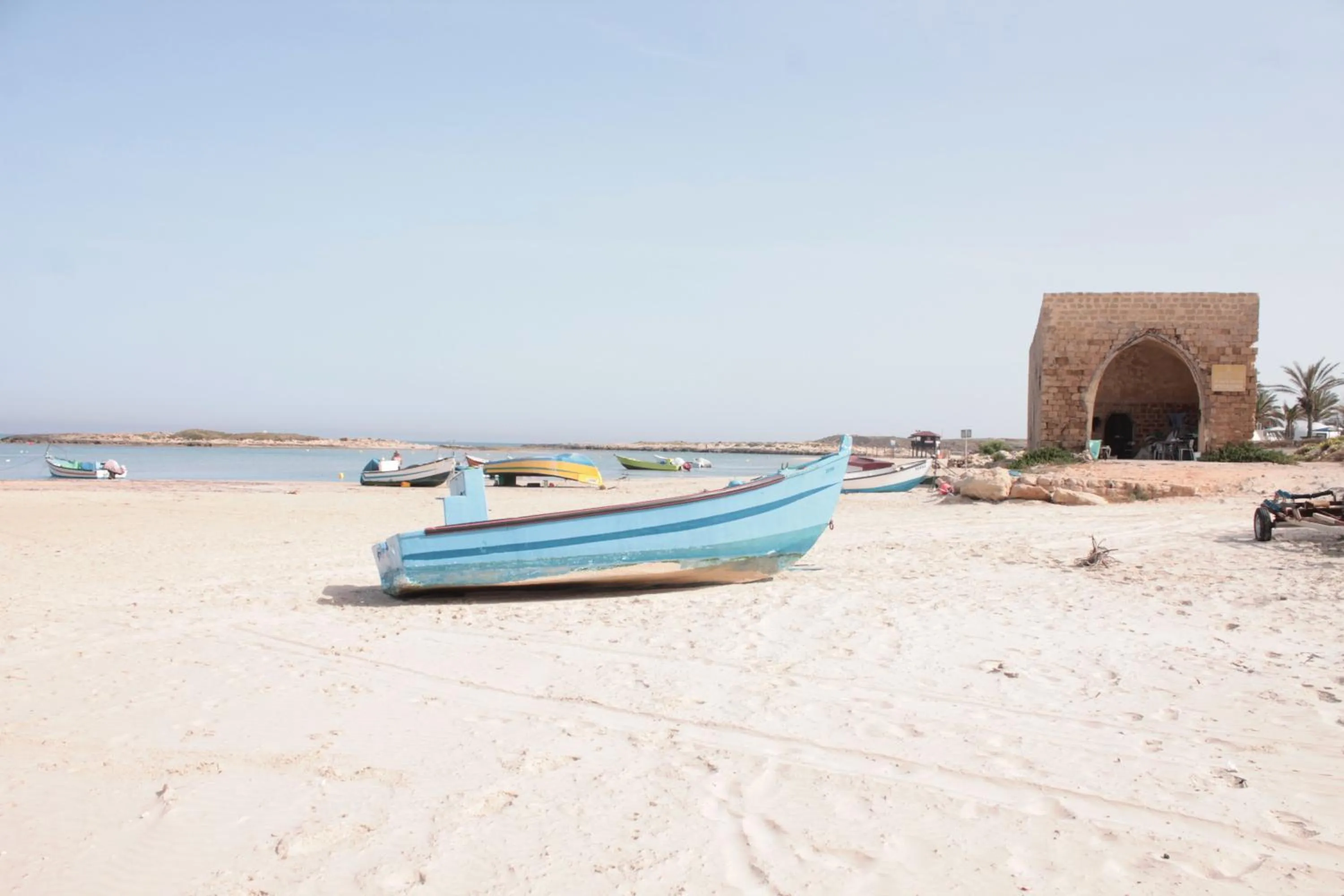 Beach in Dor village