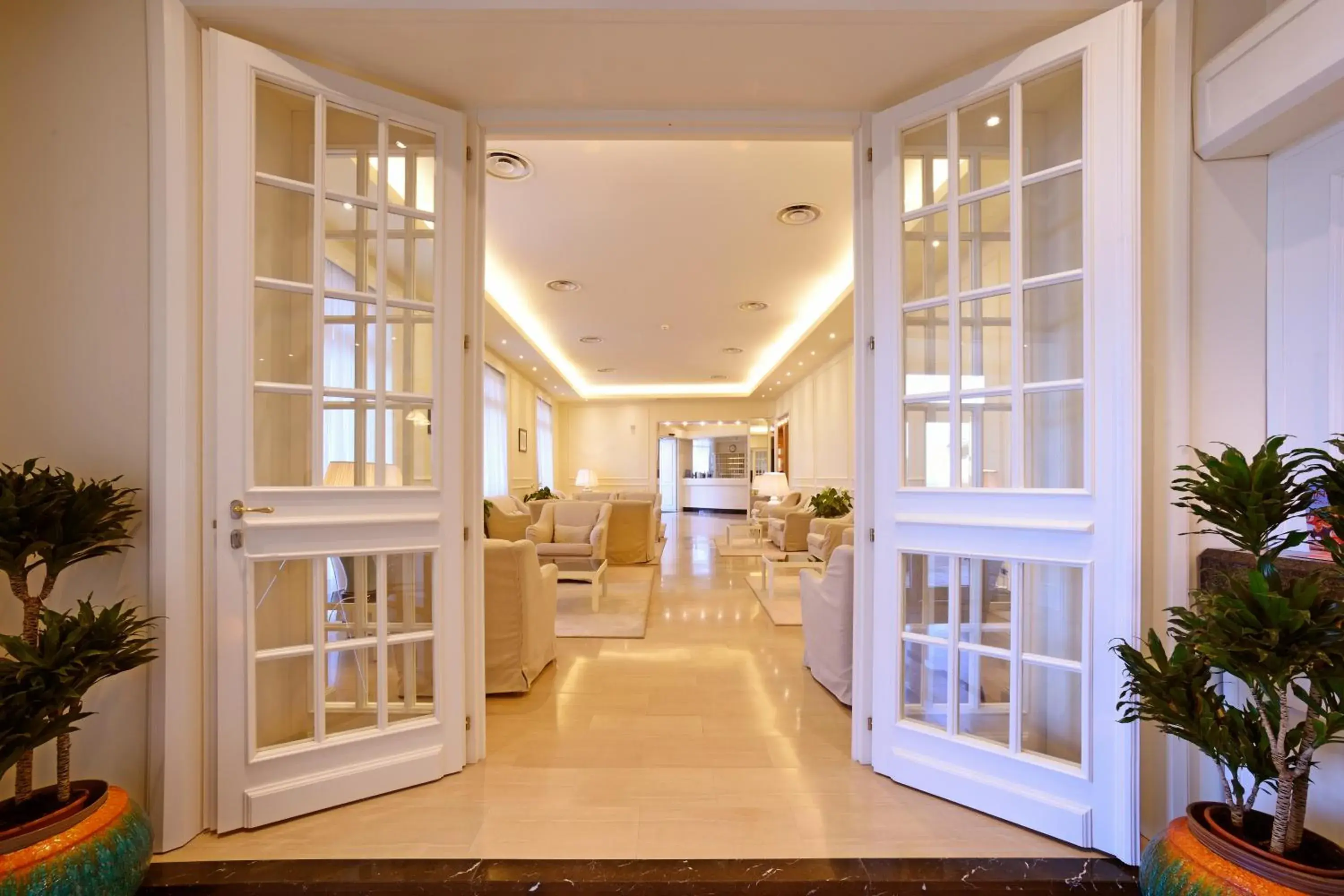 Living room in Hotel Europa & Concordia Living room in Hotel Europa & Concordia