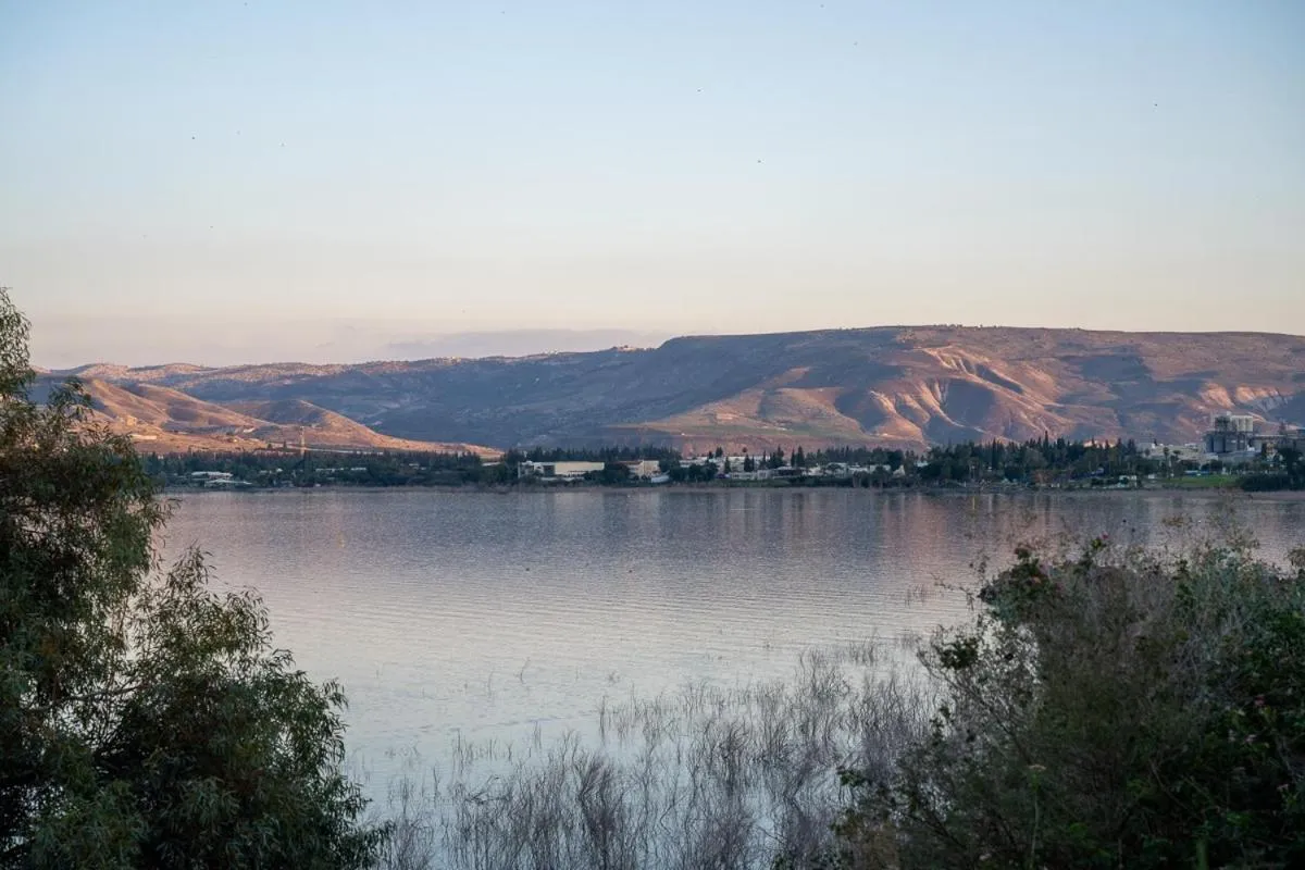 Natural landscape in Jacob Ohalo Kinneret