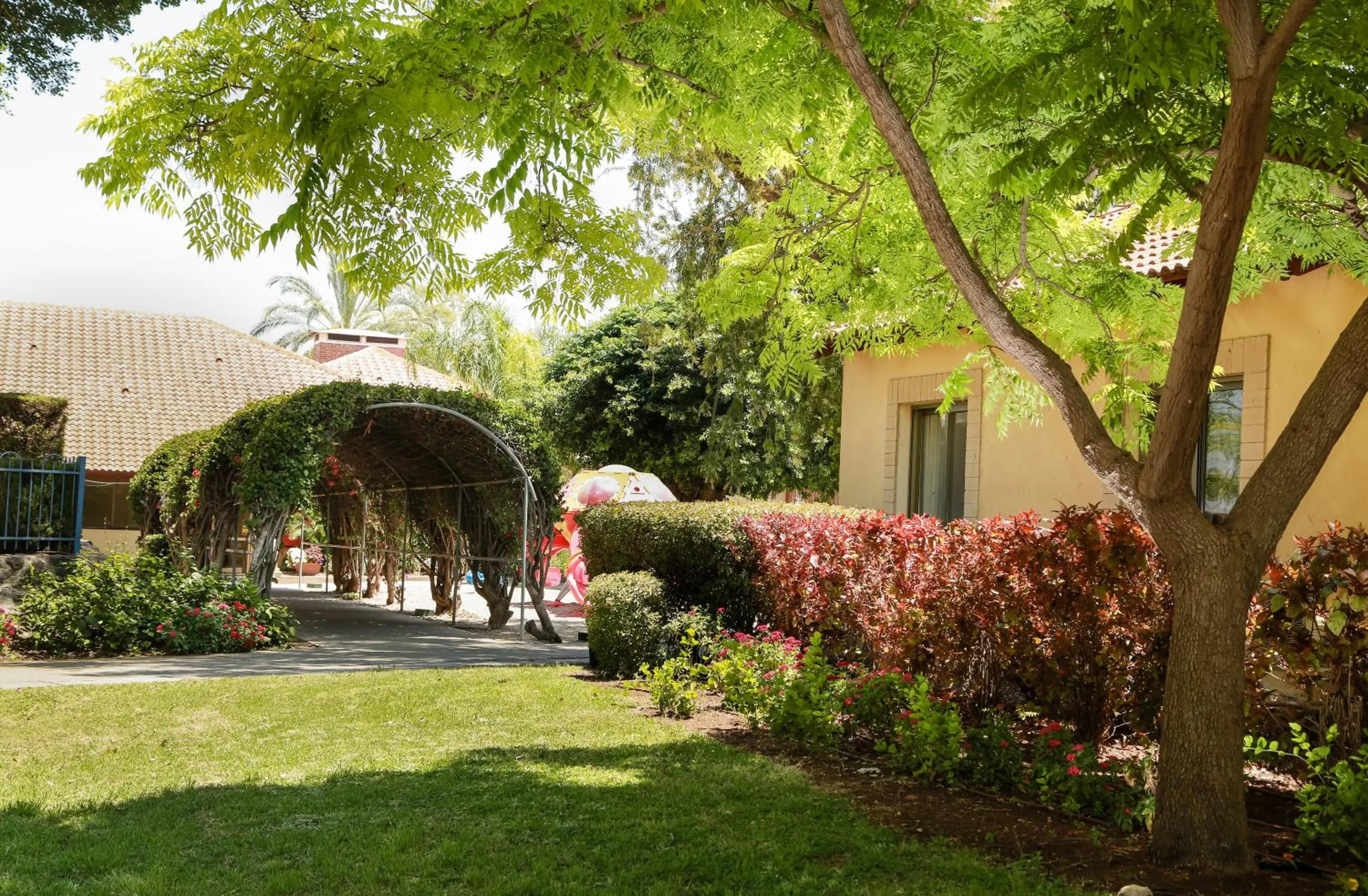 Garden view in Jacob Ohalo Kinneret