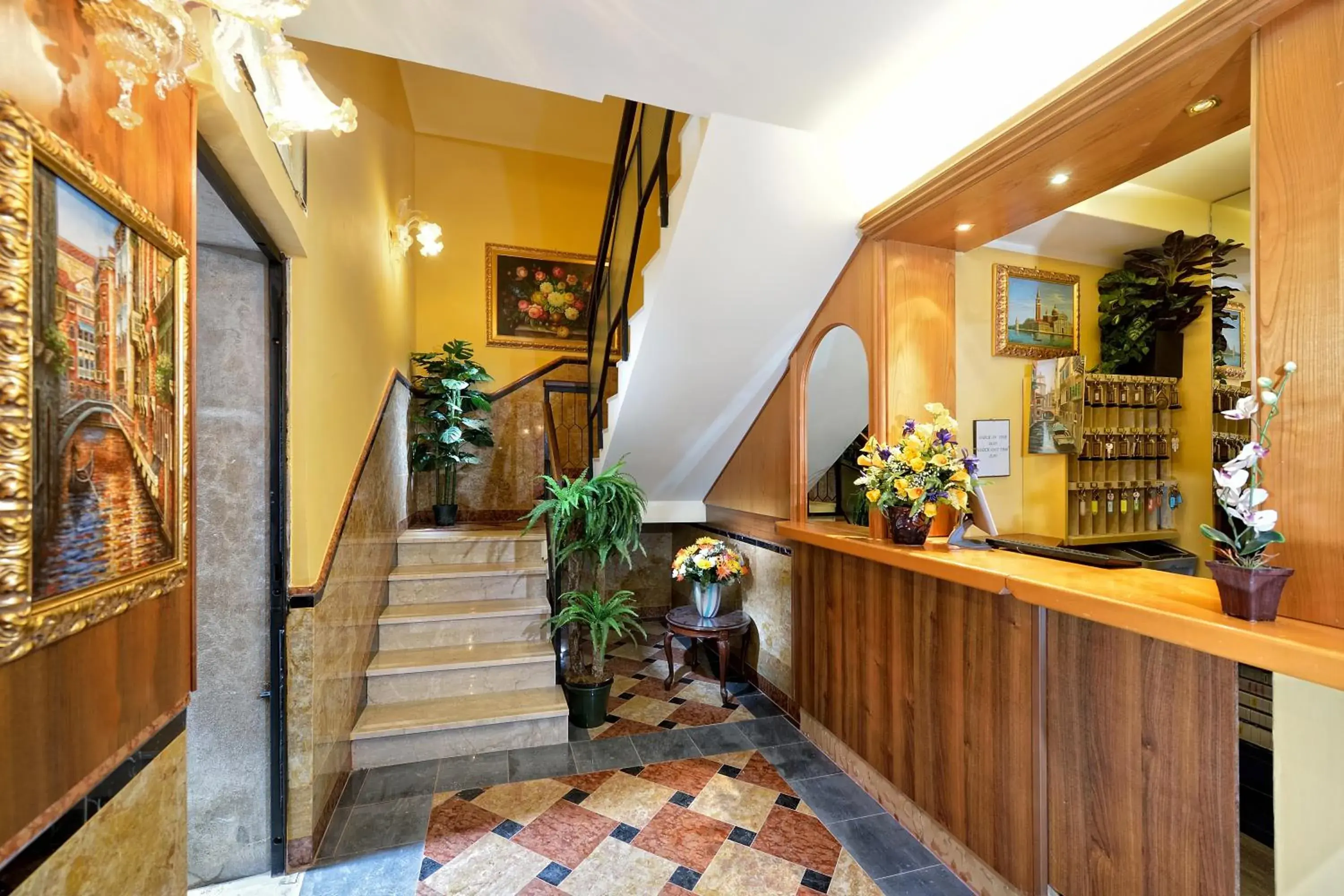 Lobby or reception in Hotel Città Di Milano Lobby or reception in Hotel Città Di Milano