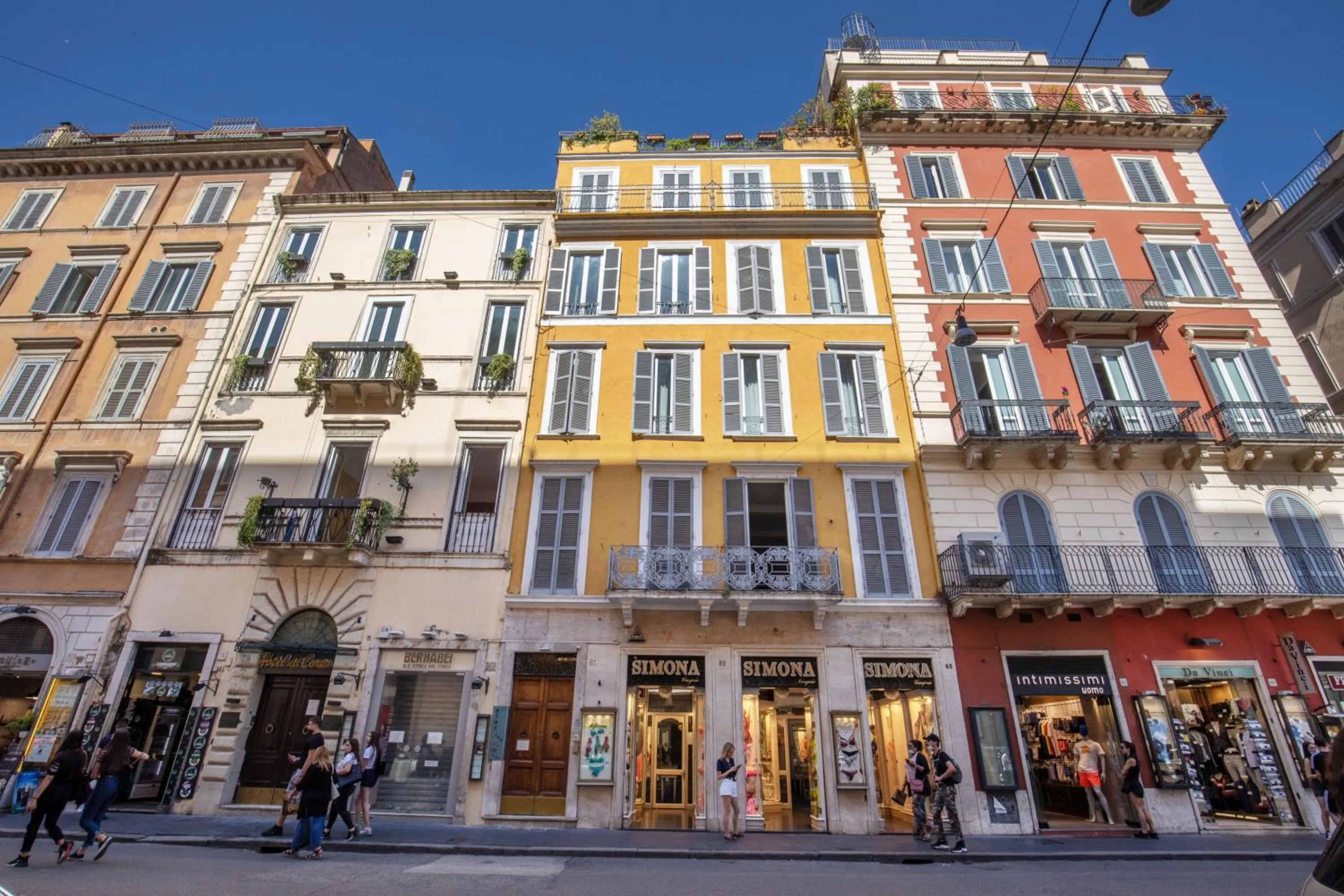 Facade/entrance in Stay Inn Rome Via Del Corso