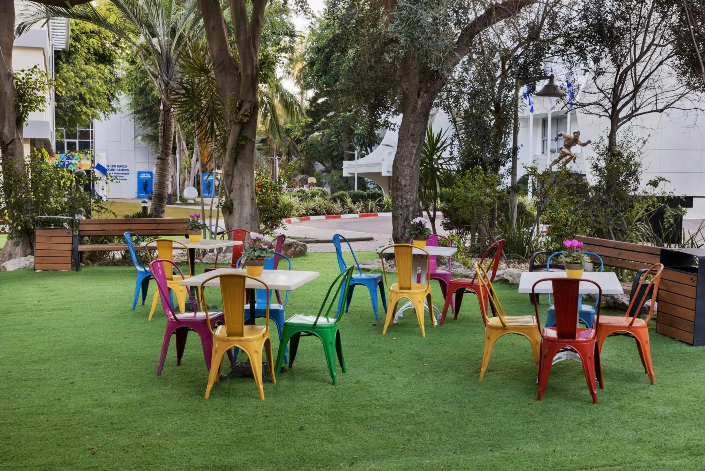 Garden in Kfar Maccabiah Business & Sport Hotel