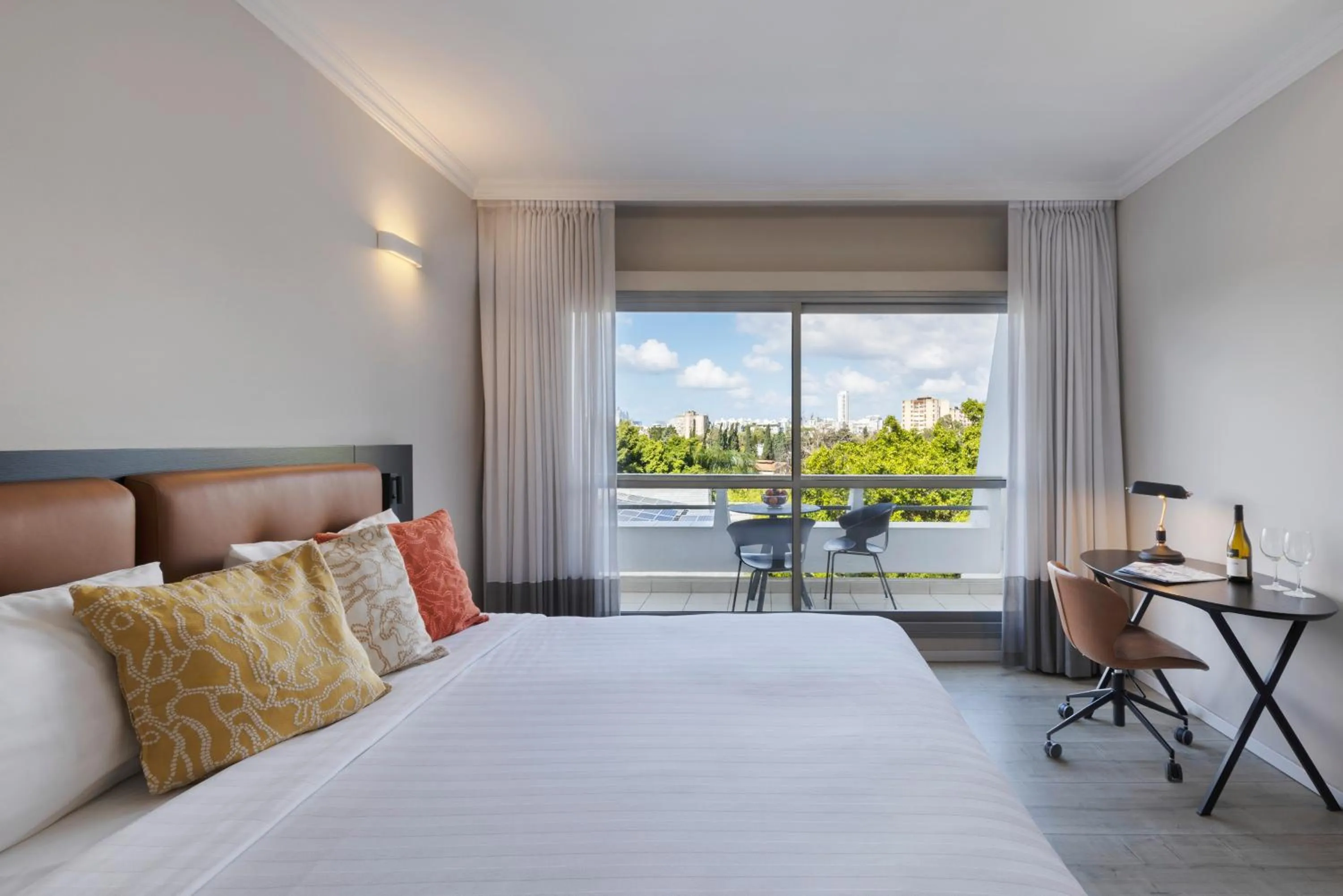 Bed in Kfar Maccabiah Business & Sport Hotel