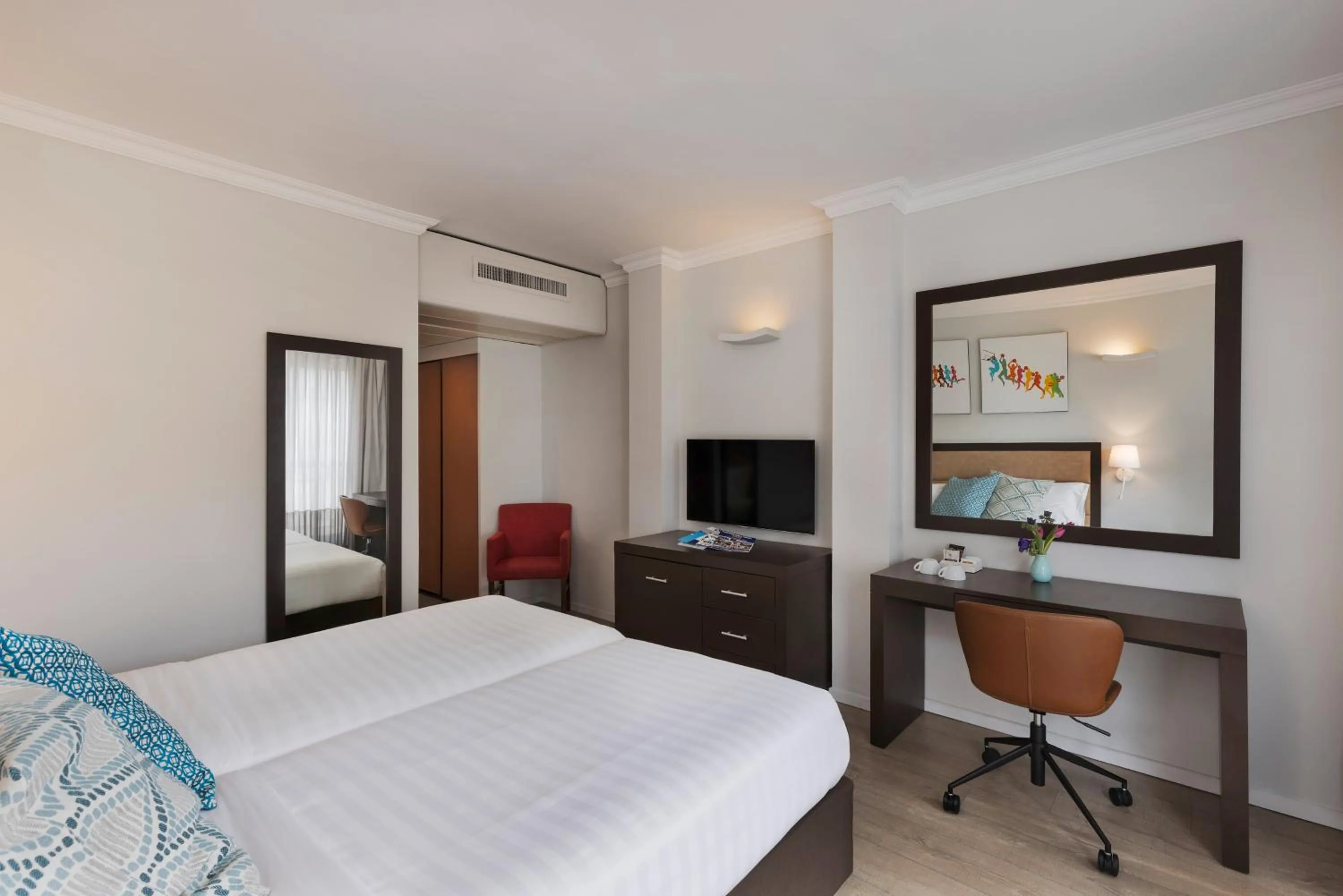 Bed in Kfar Maccabiah Business & Sport Hotel