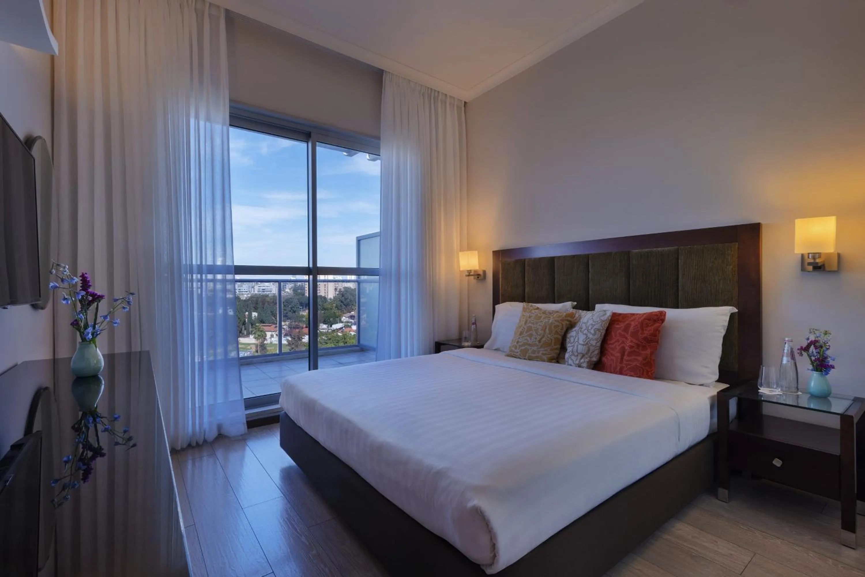 Bed in Kfar Maccabiah Business & Sport Hotel