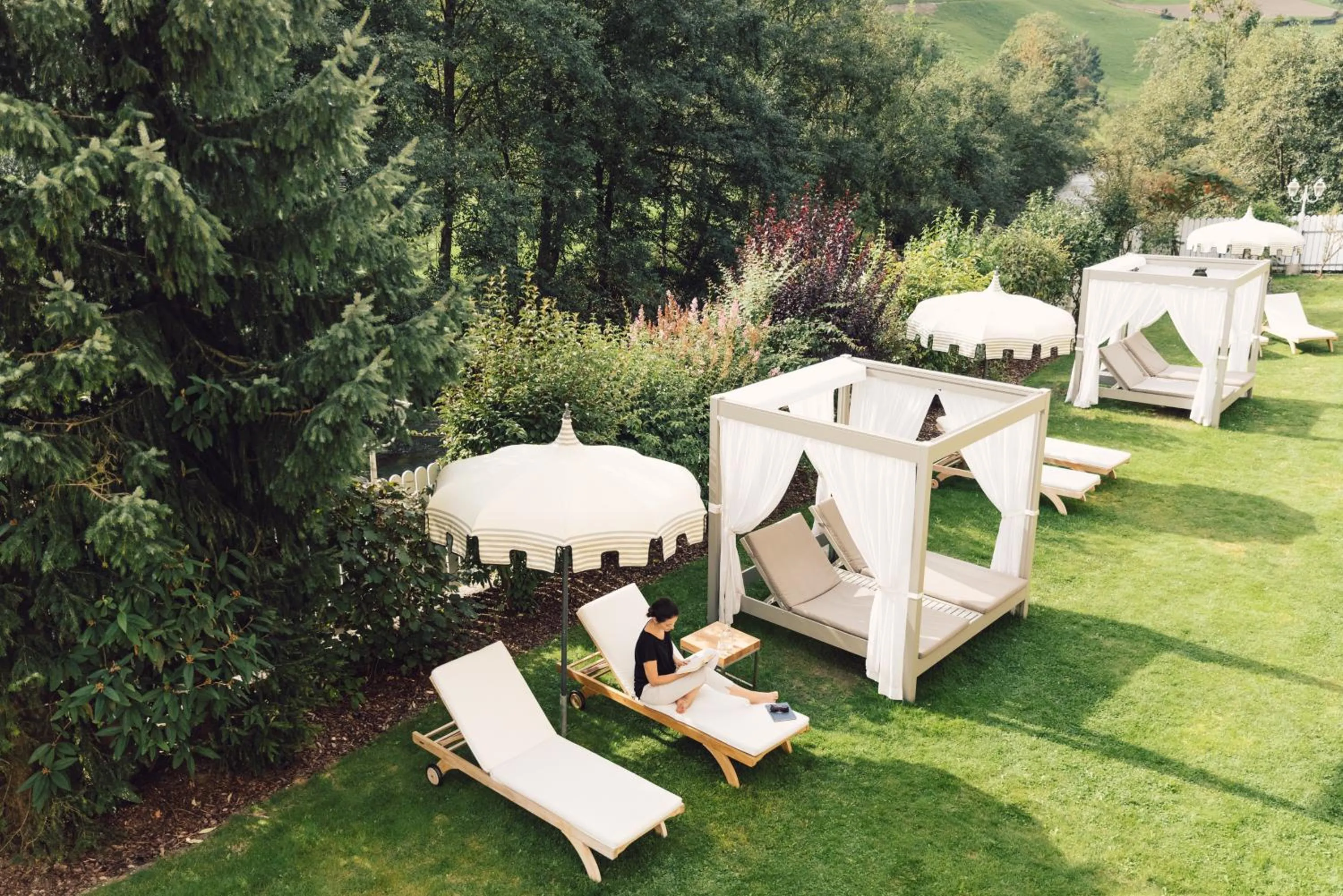 Garden in Wellness Refugium & Resort Hotel Alpin Royal - Small Luxury Hotels of the World