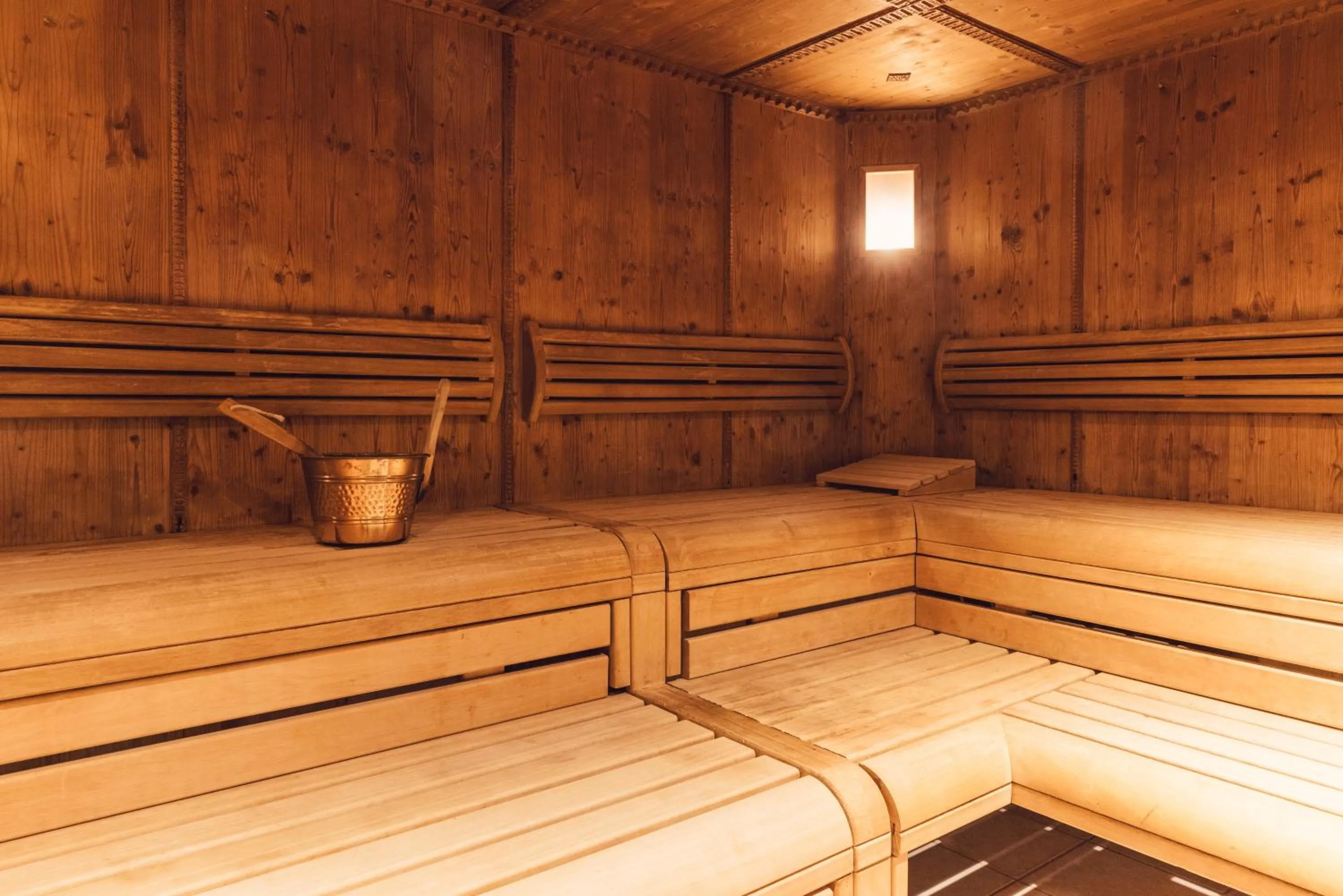 Sauna in Wellness Refugium & Resort Hotel Alpin Royal - Small Luxury Hotels of the World