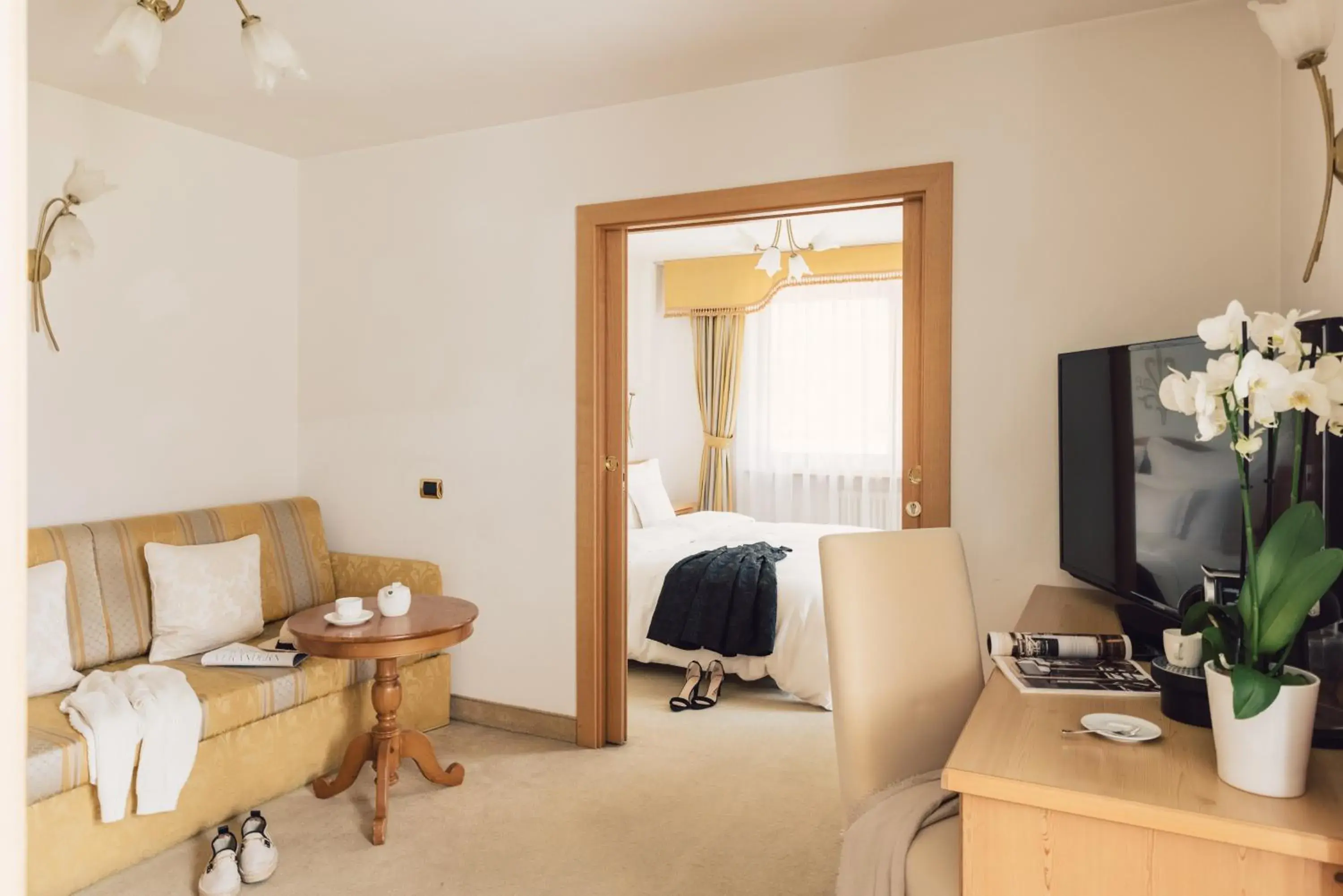 Superior Suite - single occupancy in Wellness Refugium & Resort Hotel Alpin Royal - Small Luxury Hotels of the World Superior Suite - single occupancy in Wellness Refugium & Resort Hotel Alpin Royal - Small Luxury Hotels of the World
