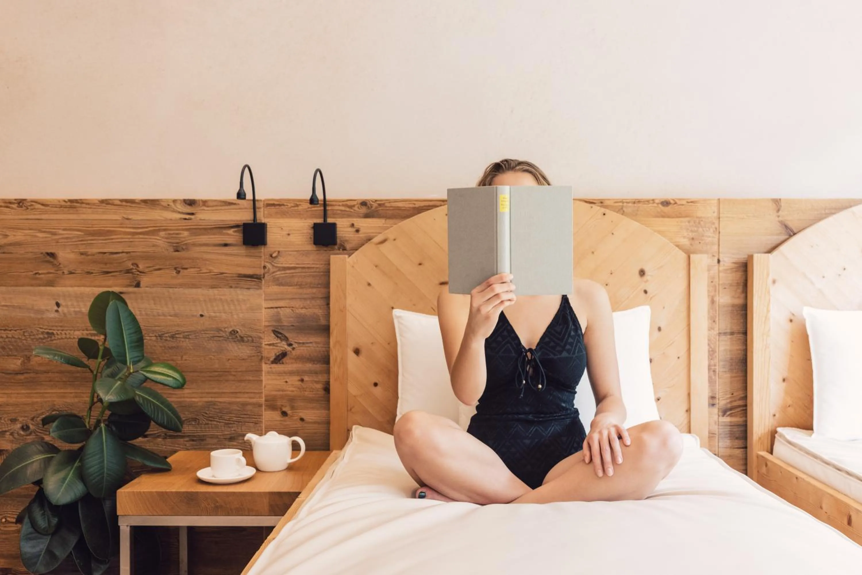 People, Bed in Wellness Refugium & Resort Hotel Alpin Royal - Small Luxury Hotels of the World