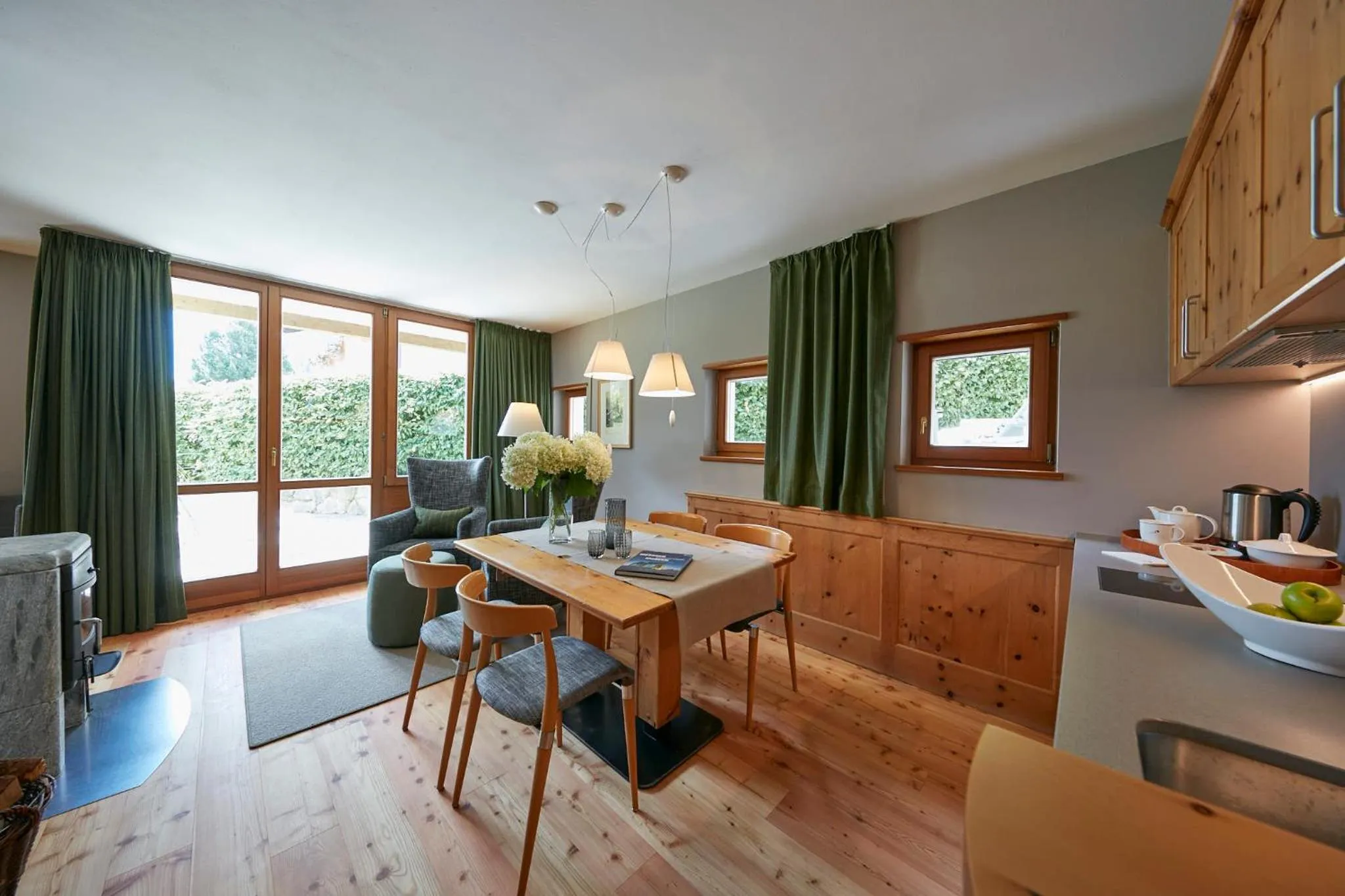 Dining area in Goldene Rose Karthaus a member of Small Luxury Hotels of the World