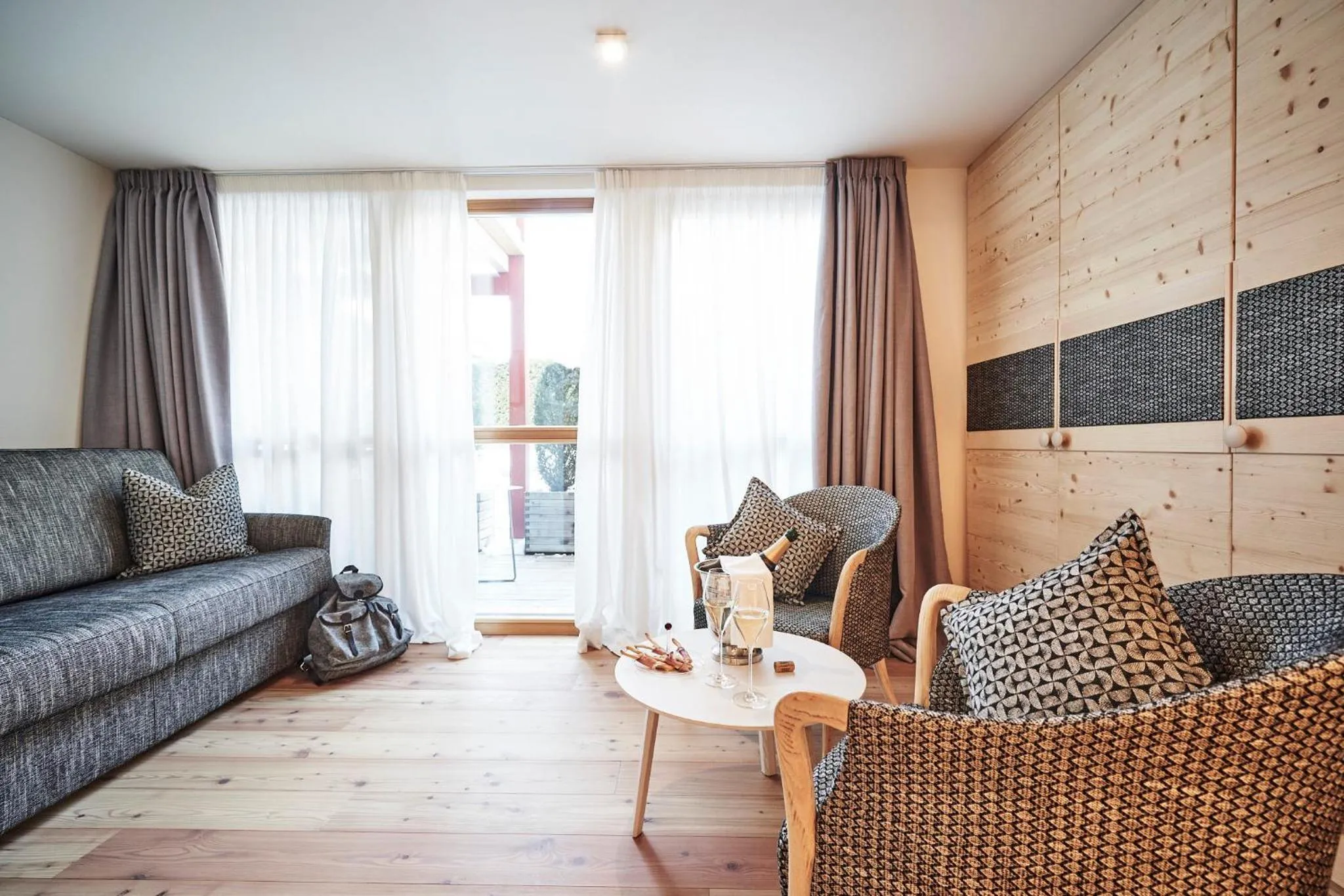 Seating area in Goldene Rose Karthaus a member of Small Luxury Hotels of the World