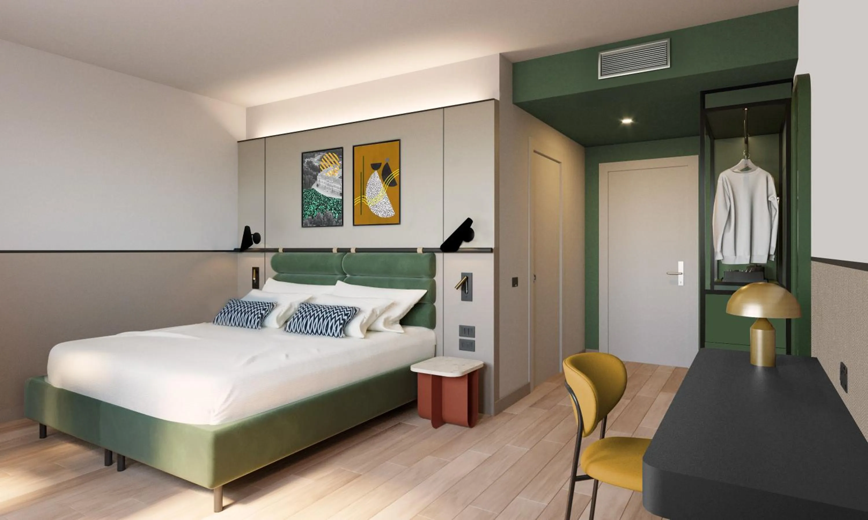 Bed in Mercure Milano Agrate Brianza