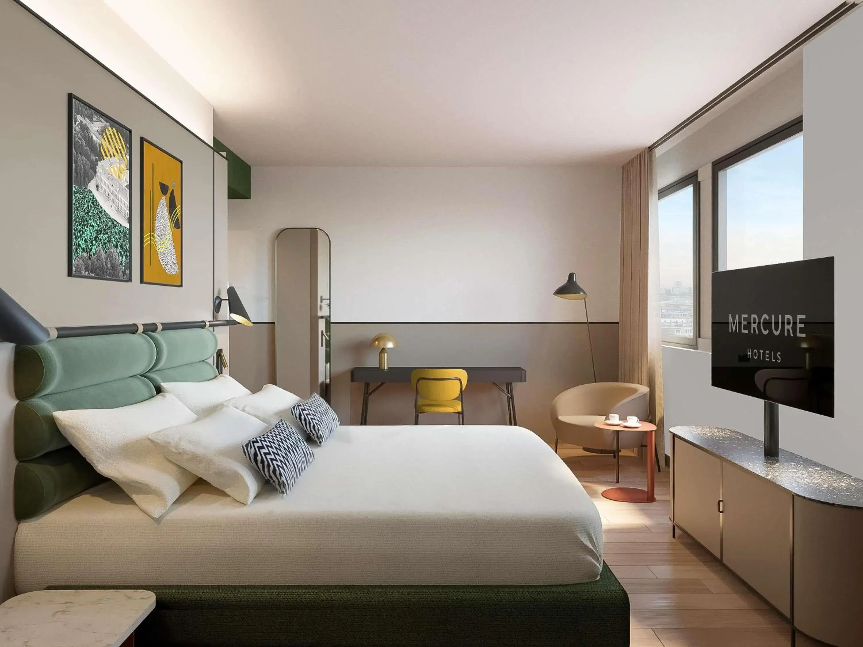 Bedroom, Bed in Mercure Milano Agrate Brianza Bedroom, Bed in Mercure Milano Agrate Brianza