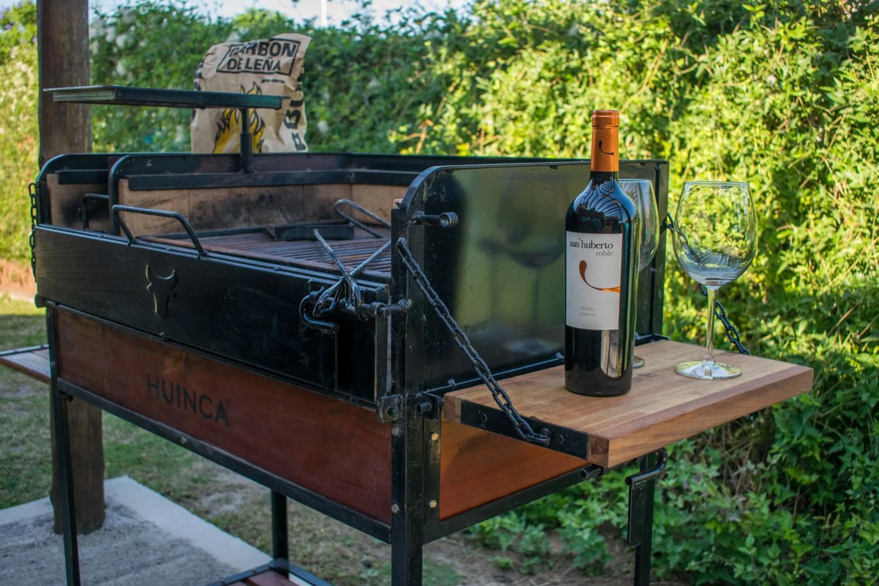 BBQ facilities in La Guadalupe Cabañas