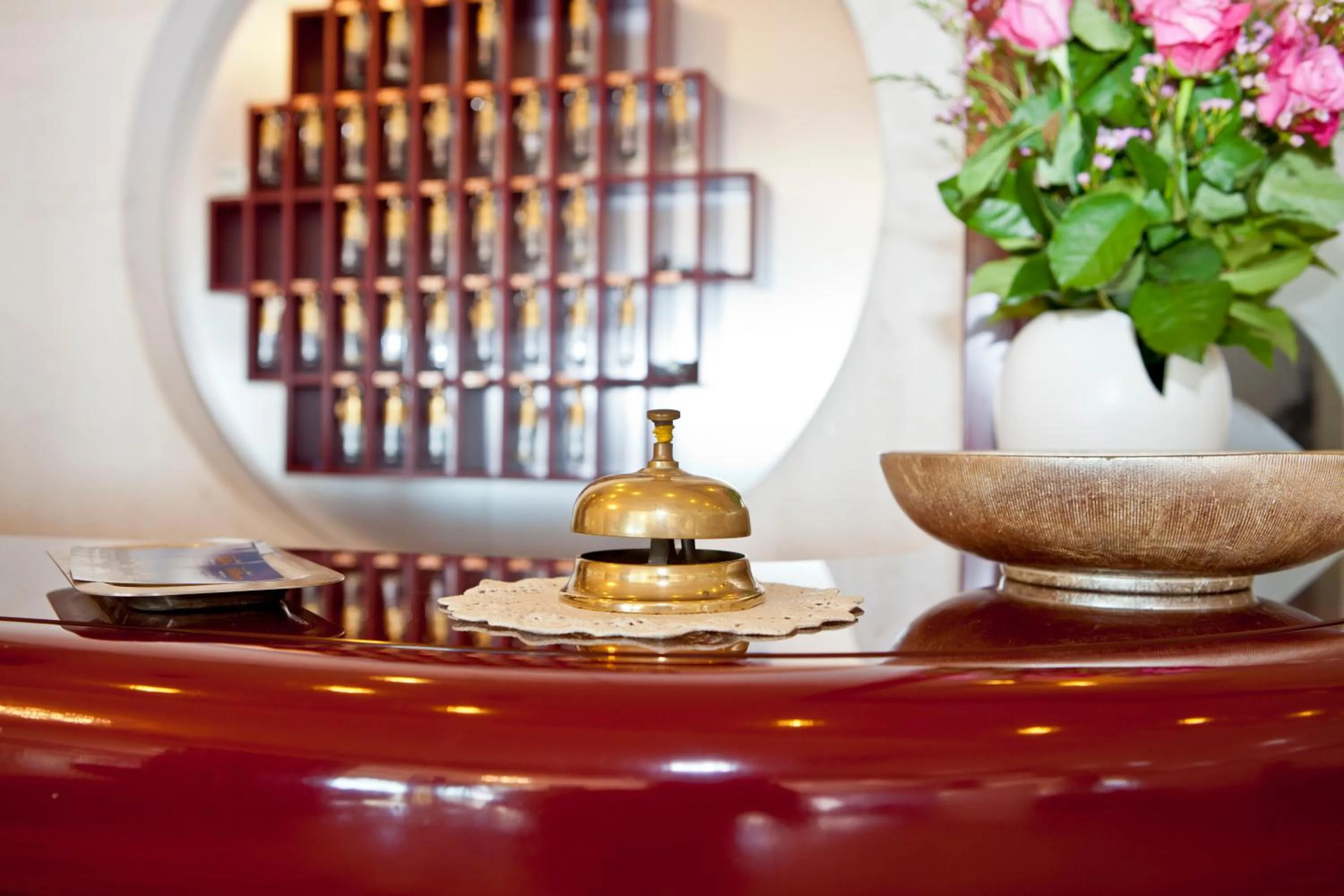 Lobby or reception in Hotel Vittorio