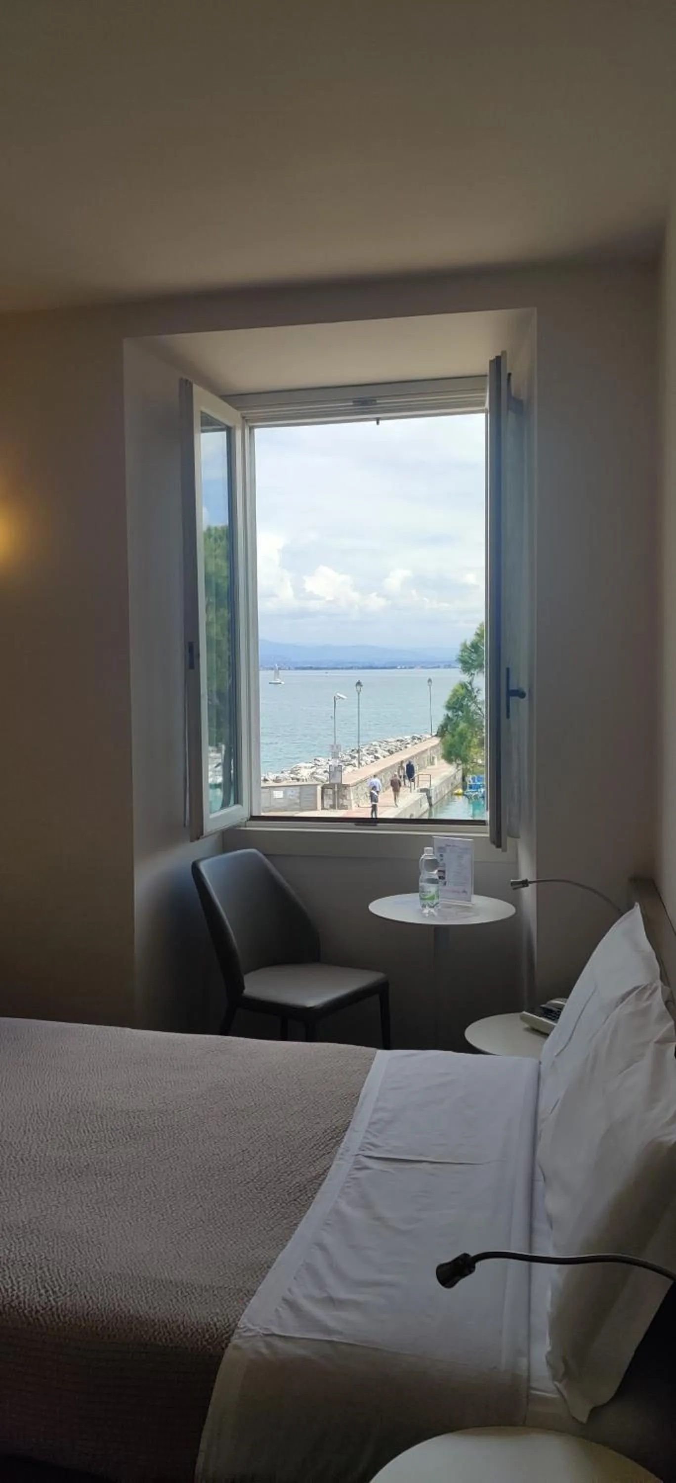 Bed in Hotel Vittorio