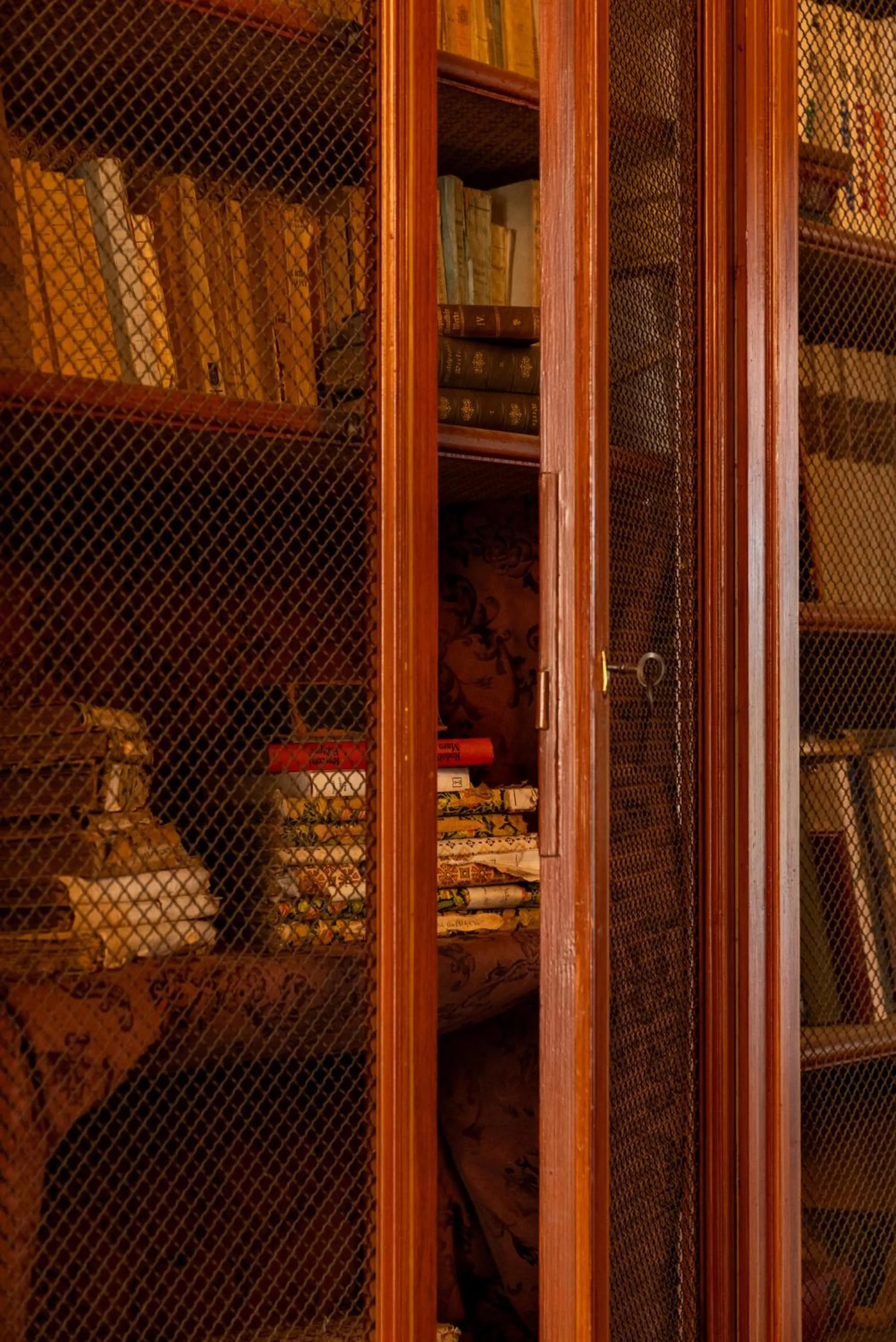 Library in Hotel Villa Borghi