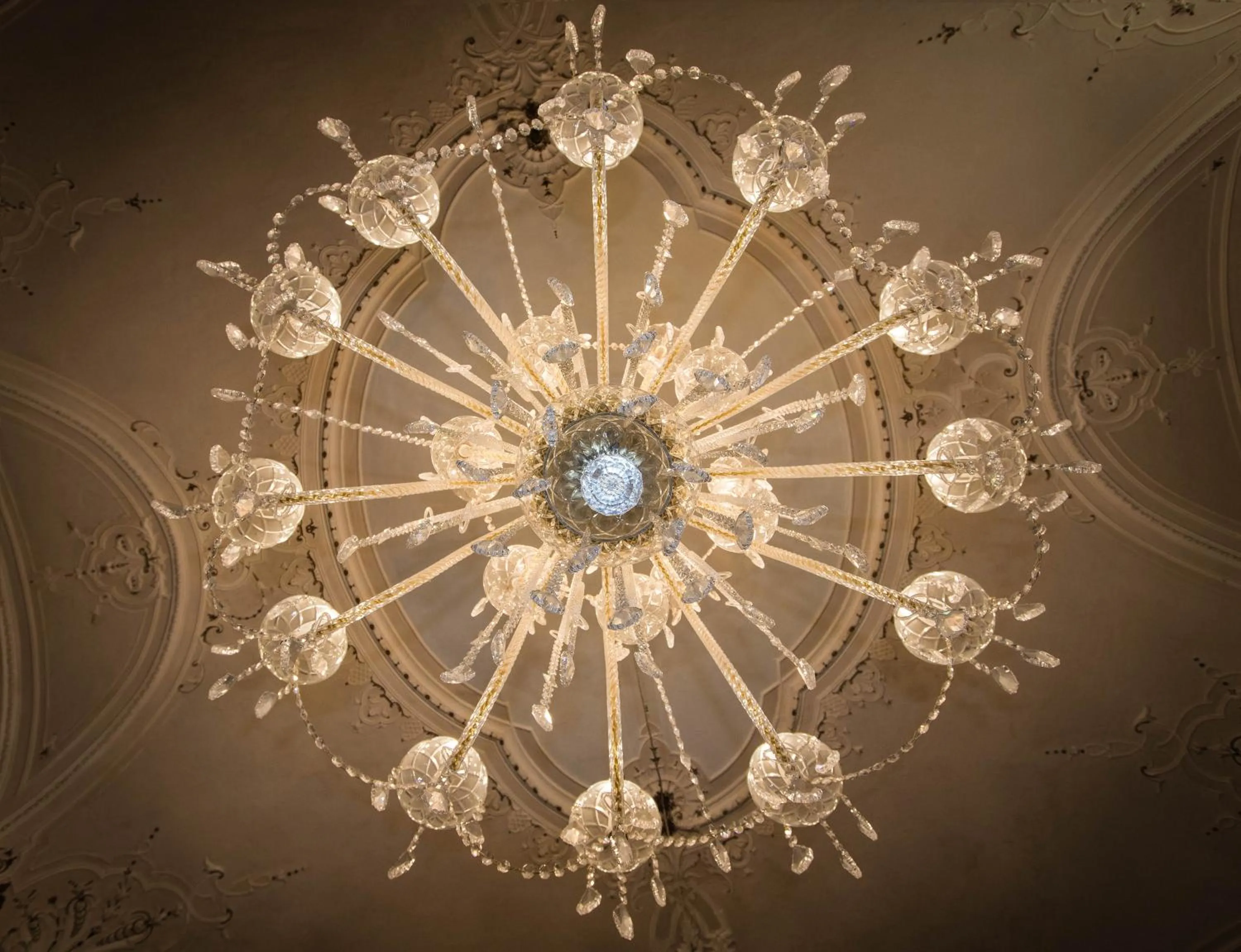 Decorative detail in Hotel Villa Borghi