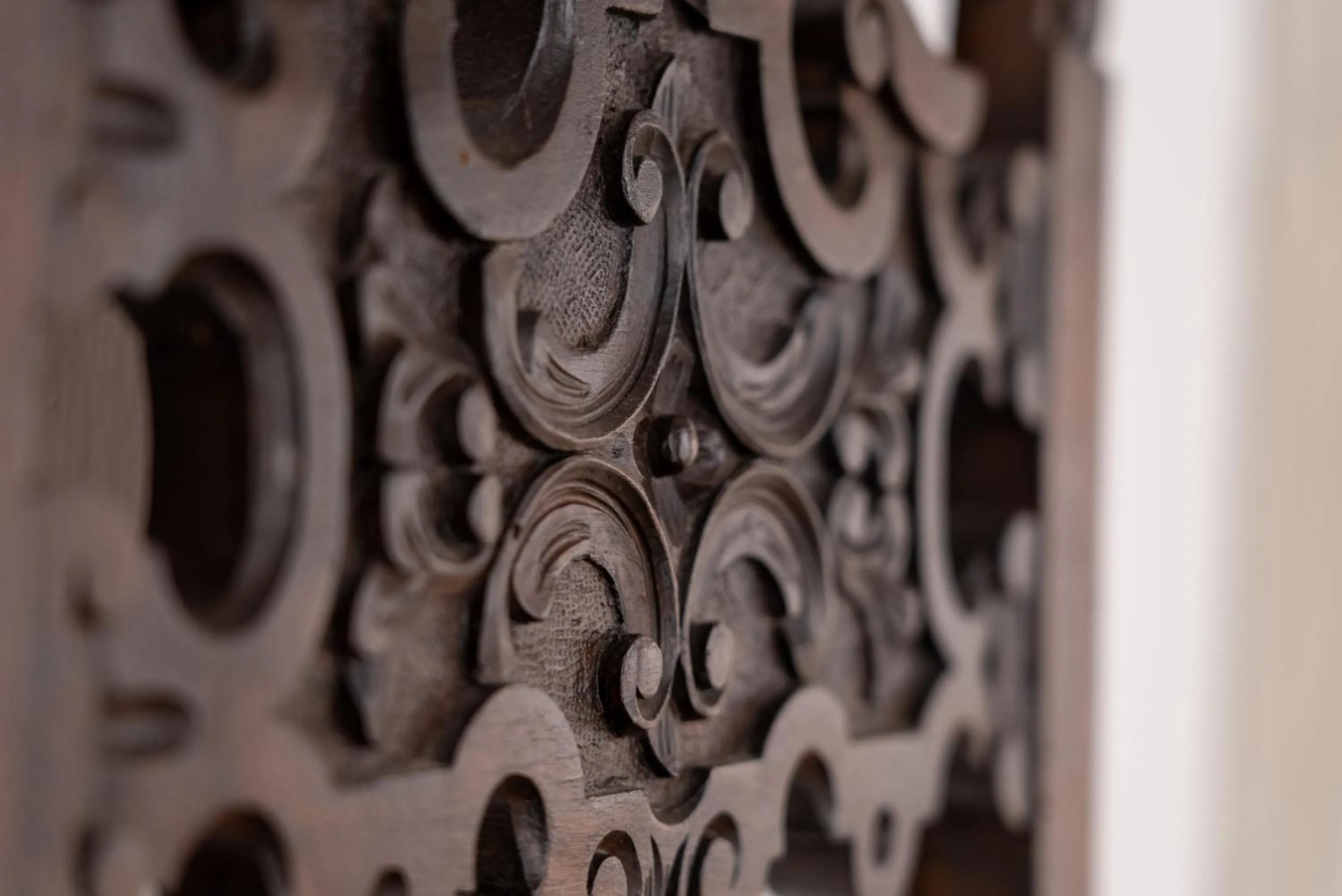 Decorative detail in Hotel Villa Borghi