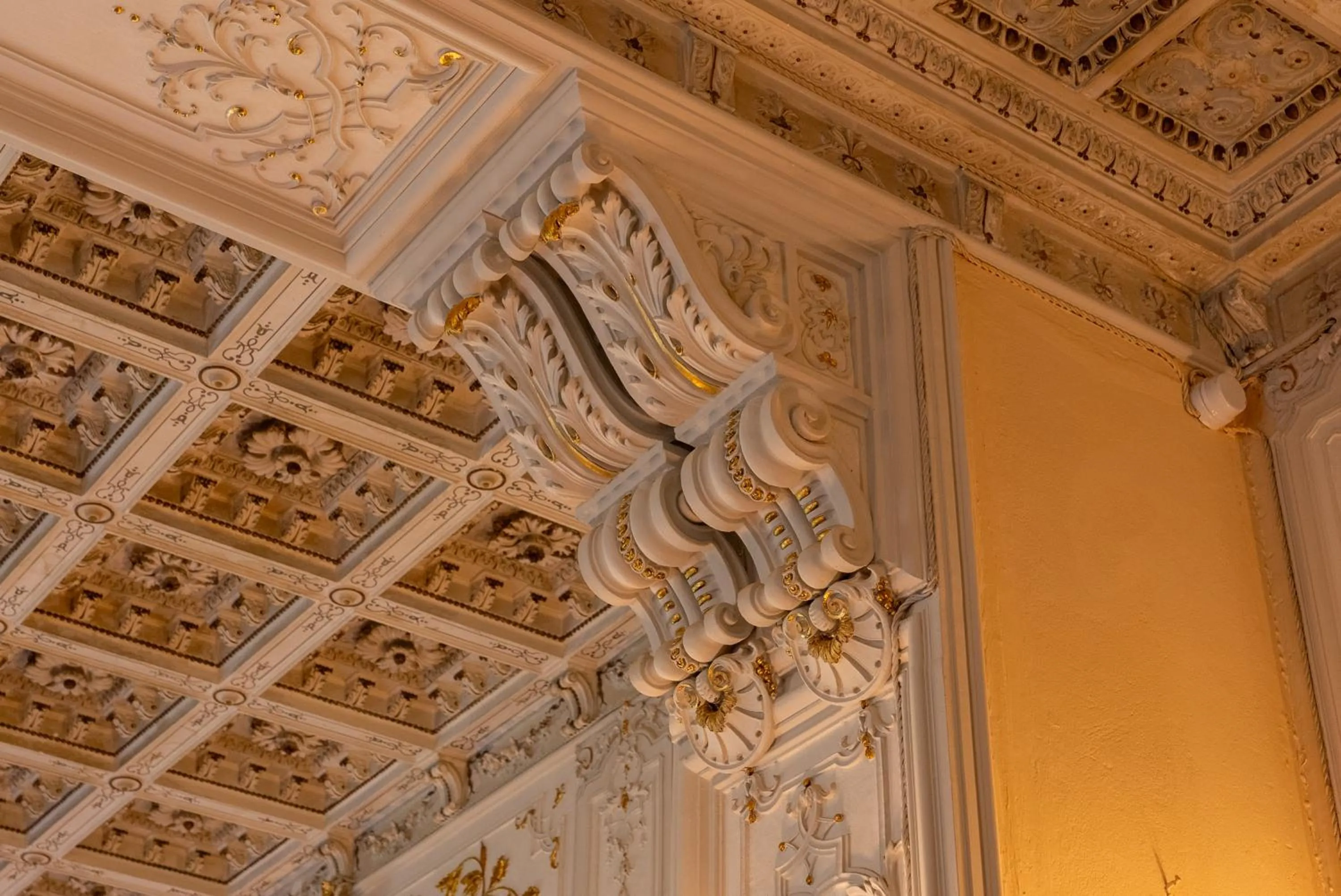 Decorative detail in Hotel Villa Borghi