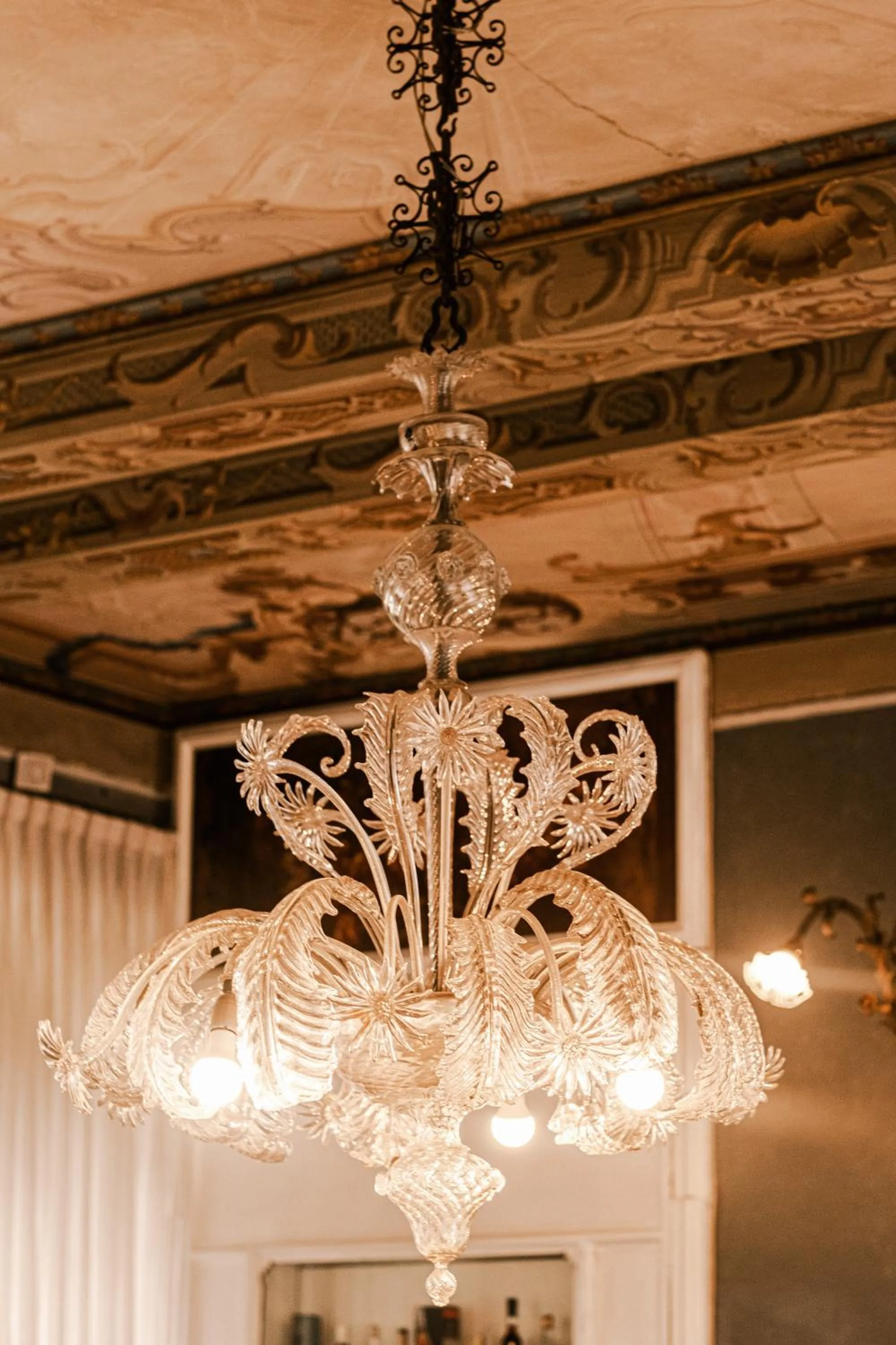 Decorative detail in Hotel Villa Borghi