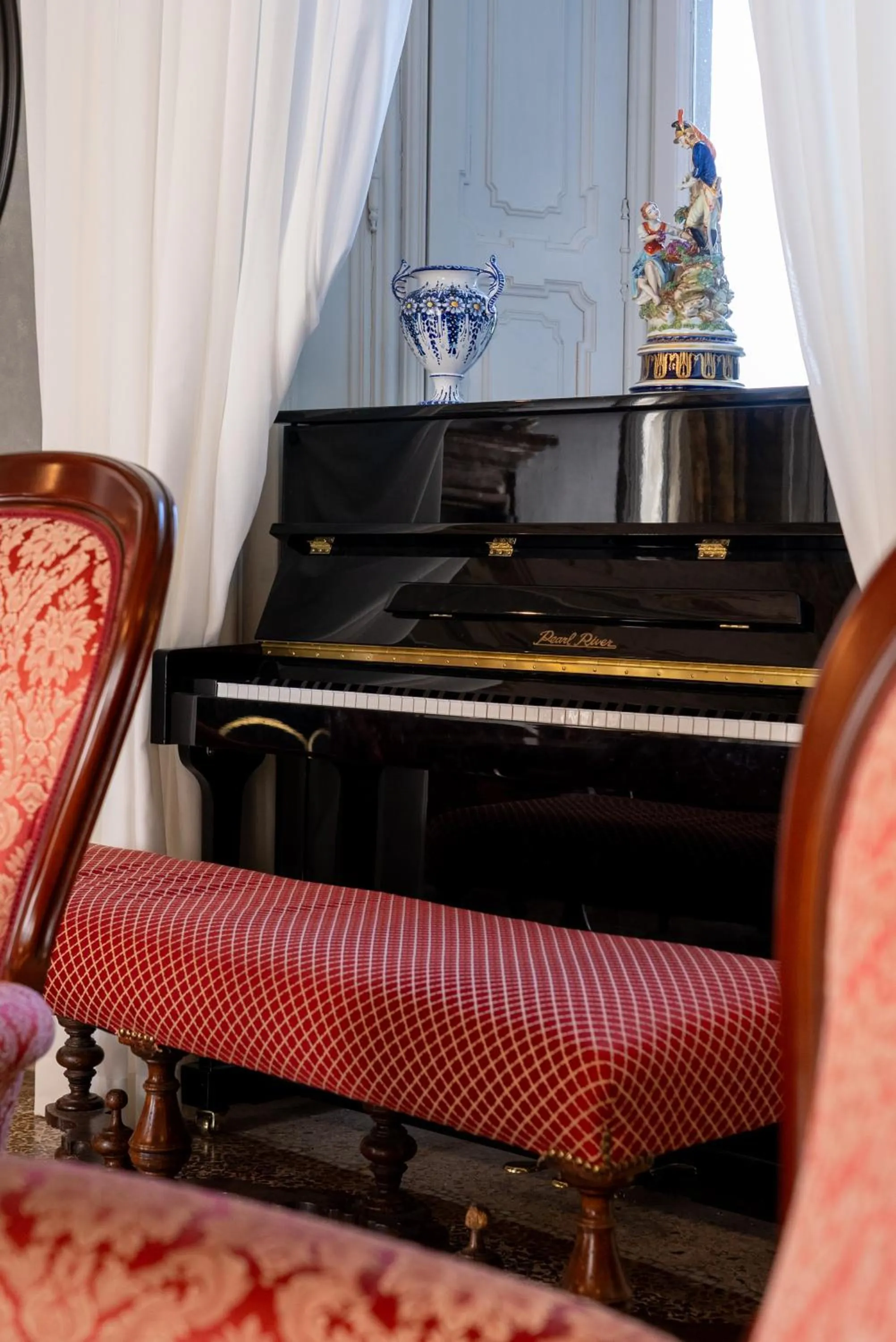 Living room in Hotel Villa Borghi