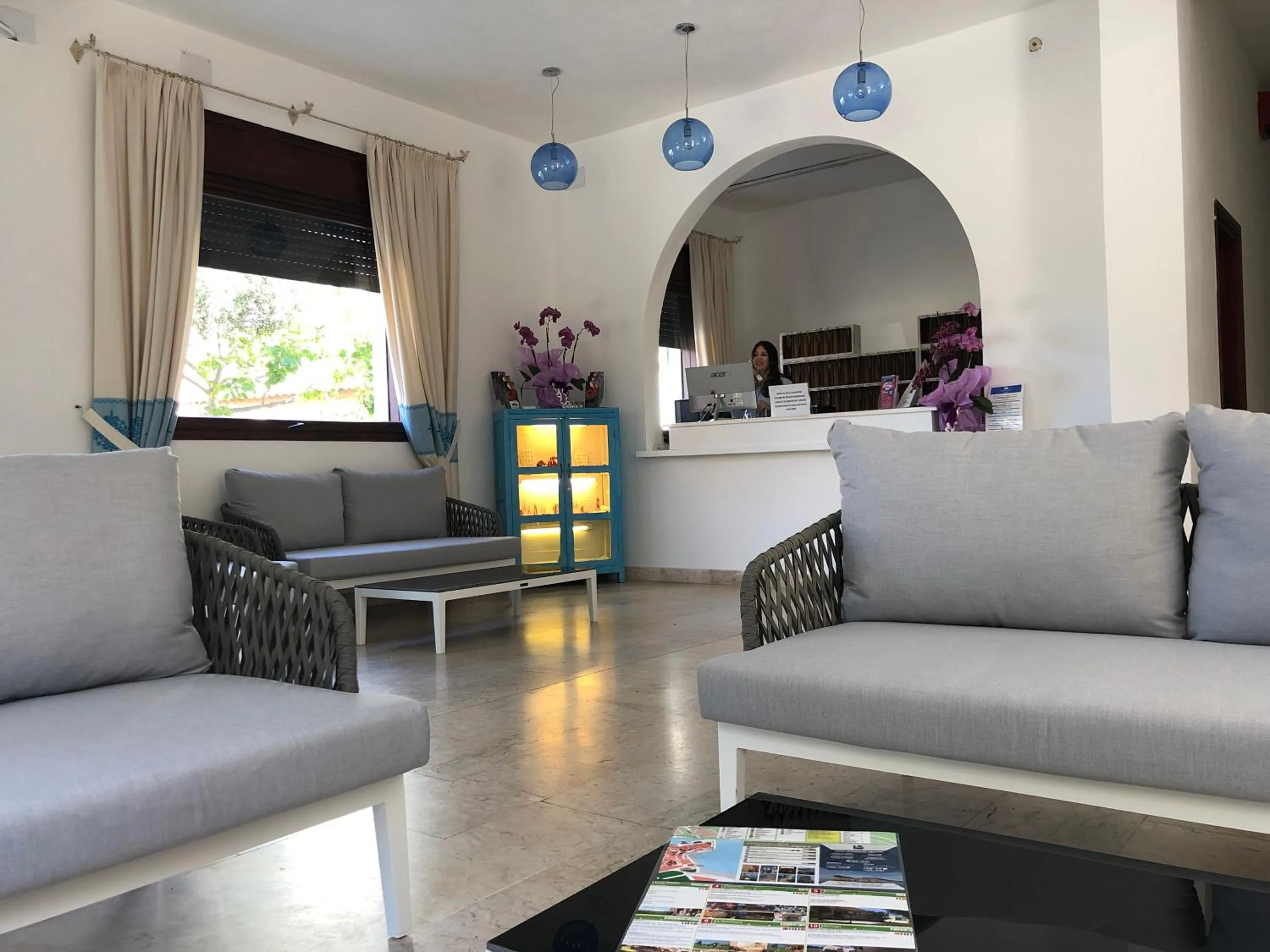 Lobby or reception in Hotel Riviera