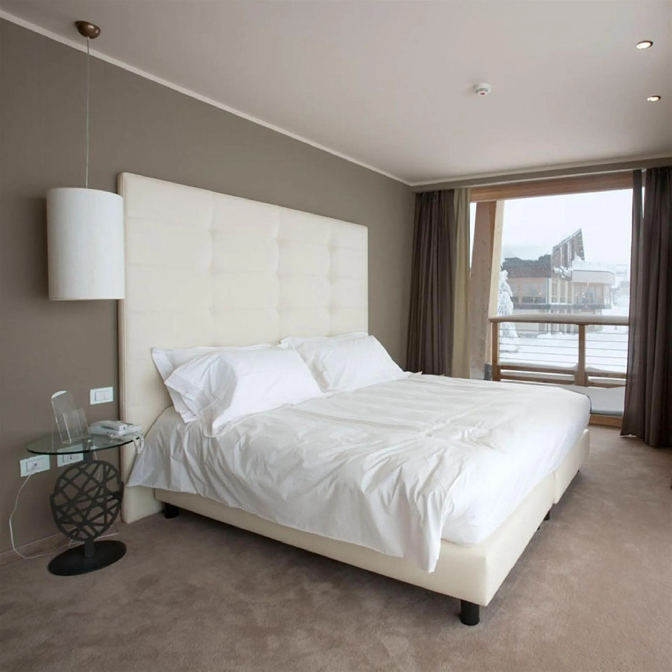 Bed in Grand Hotel Paradiso