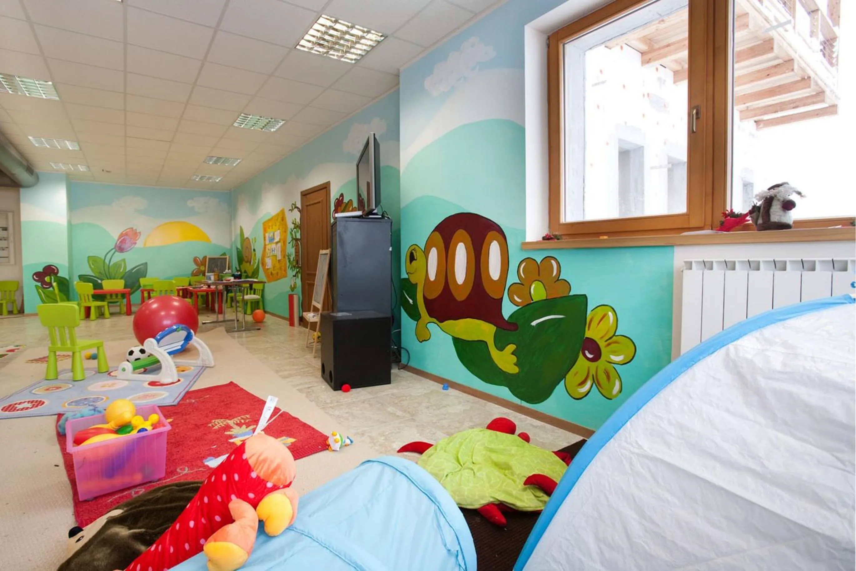Children play ground in Grand Hotel Paradiso