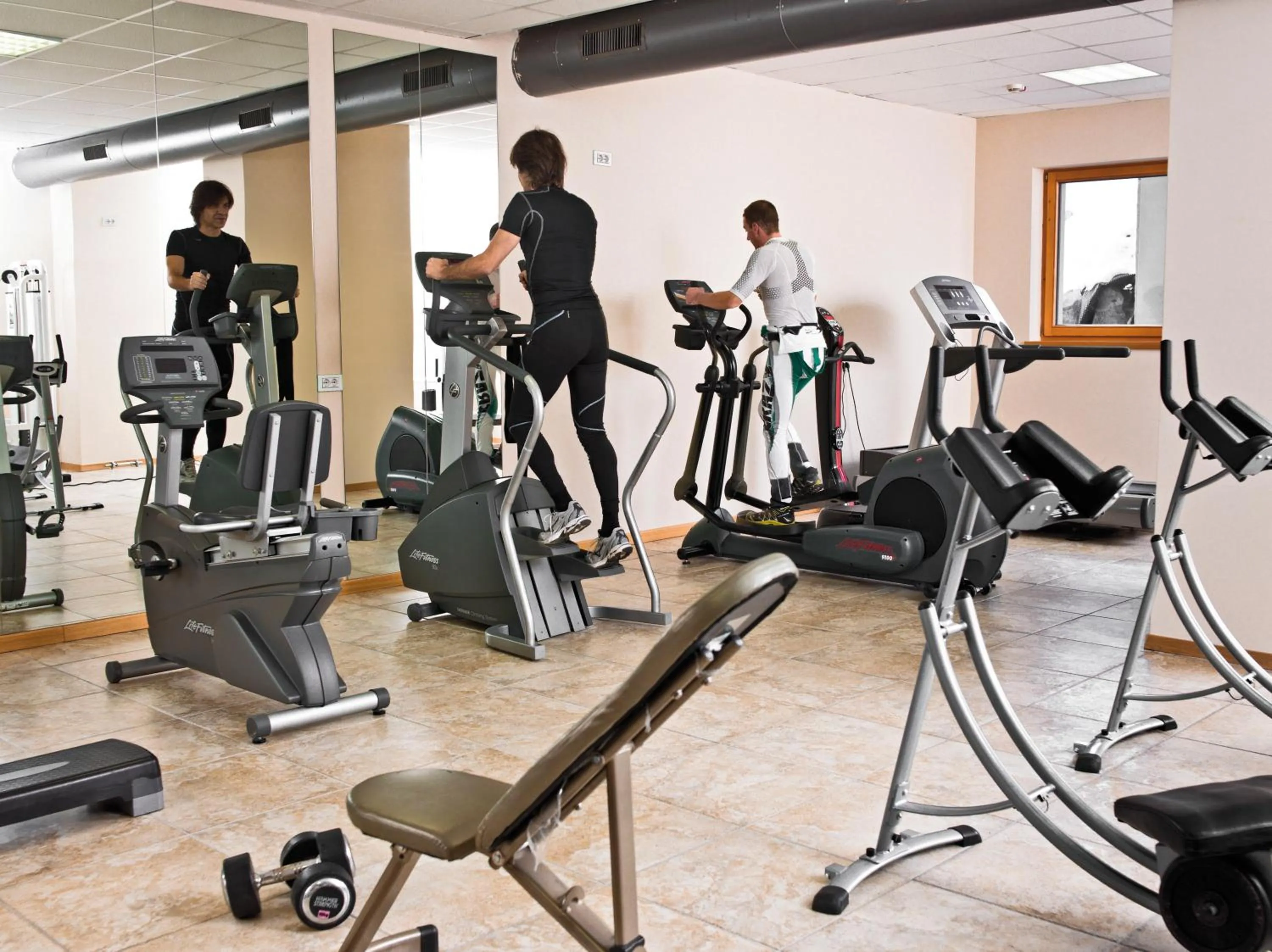 Fitness centre/facilities in Grand Hotel Paradiso