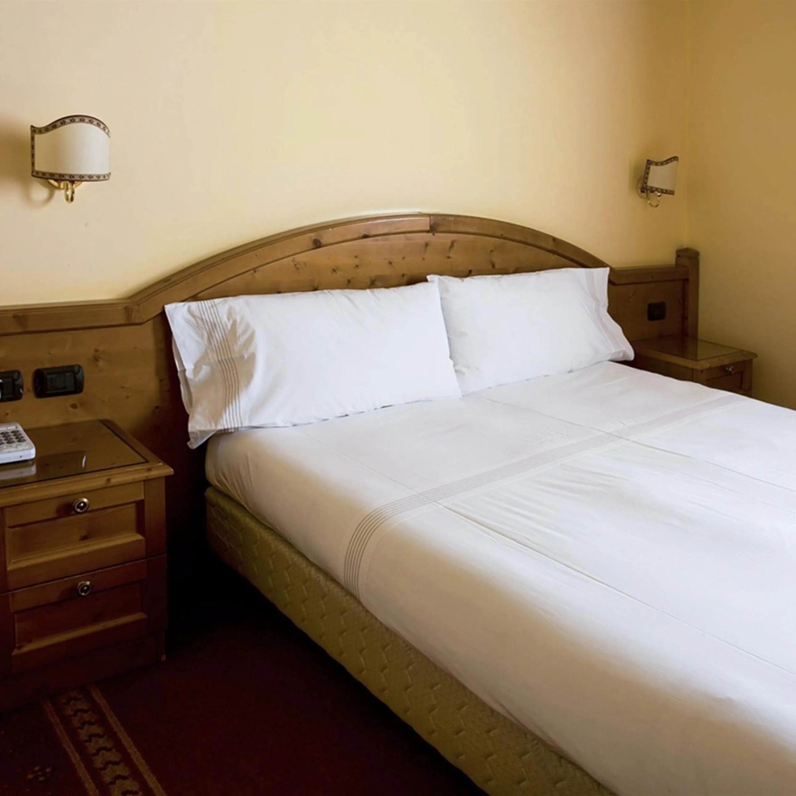 Bed in Grand Hotel Paradiso