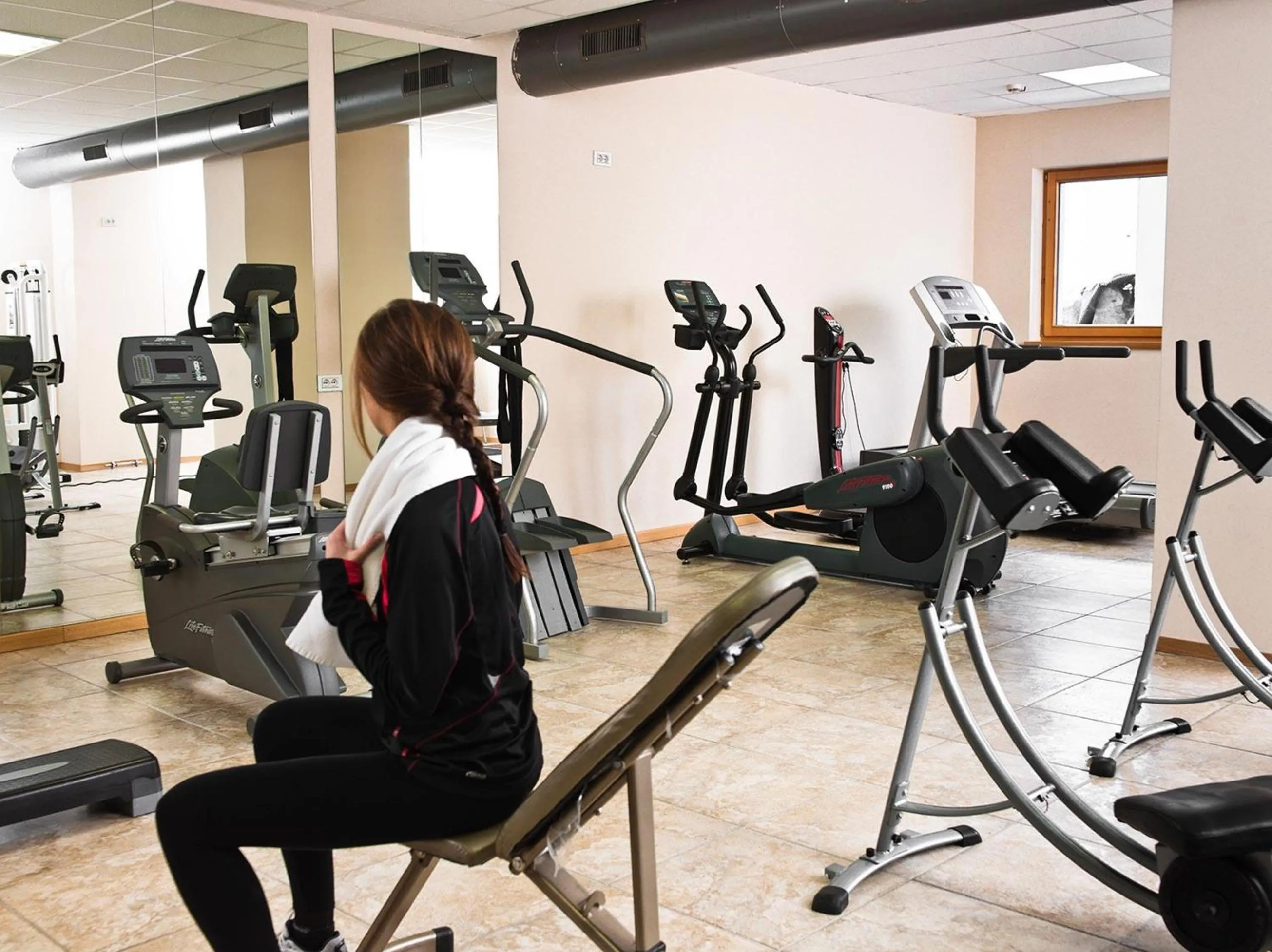 Fitness centre/facilities in Grand Hotel Paradiso