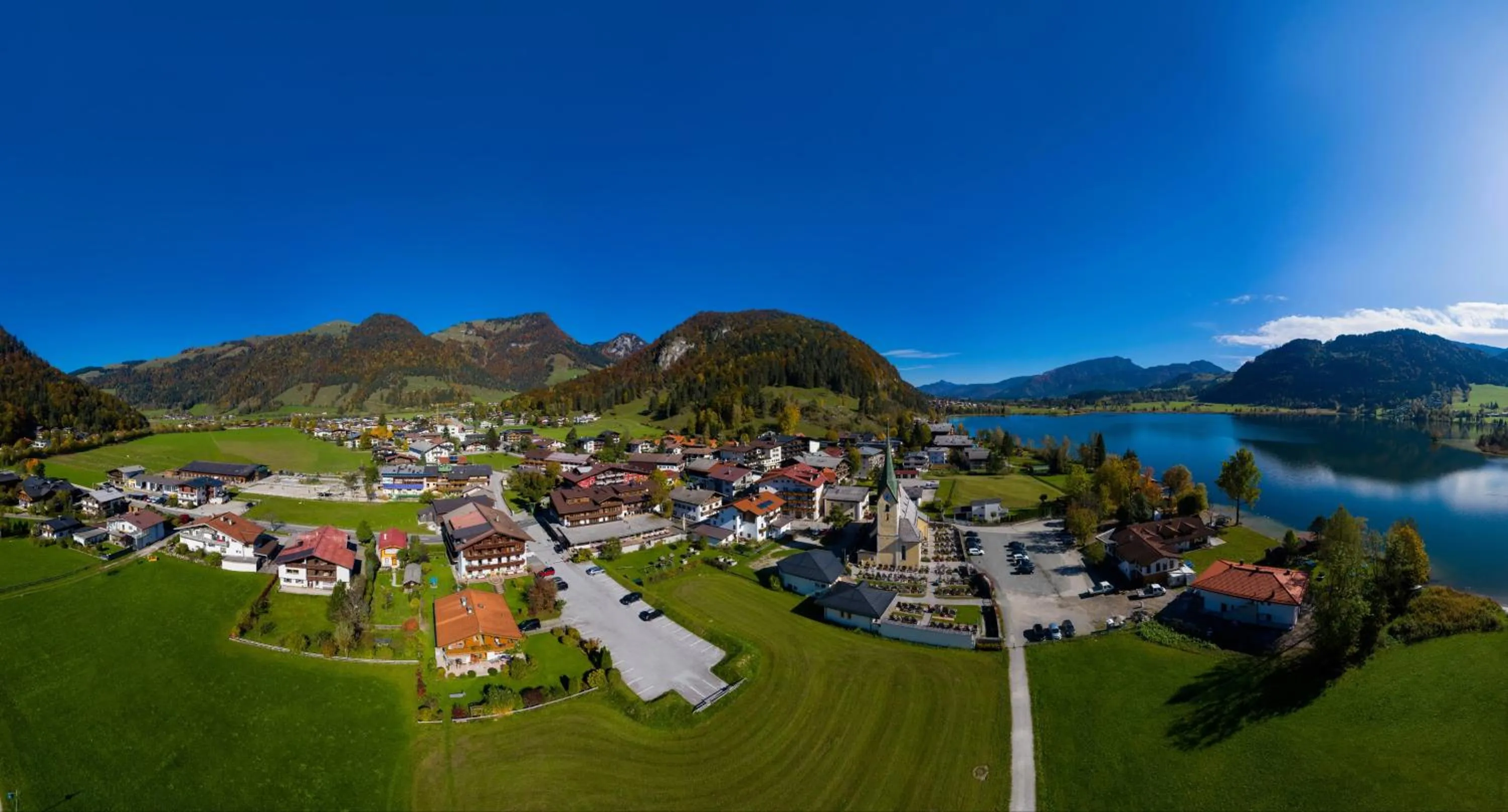 Bird's eye view in Hotel Walchseer Hof
