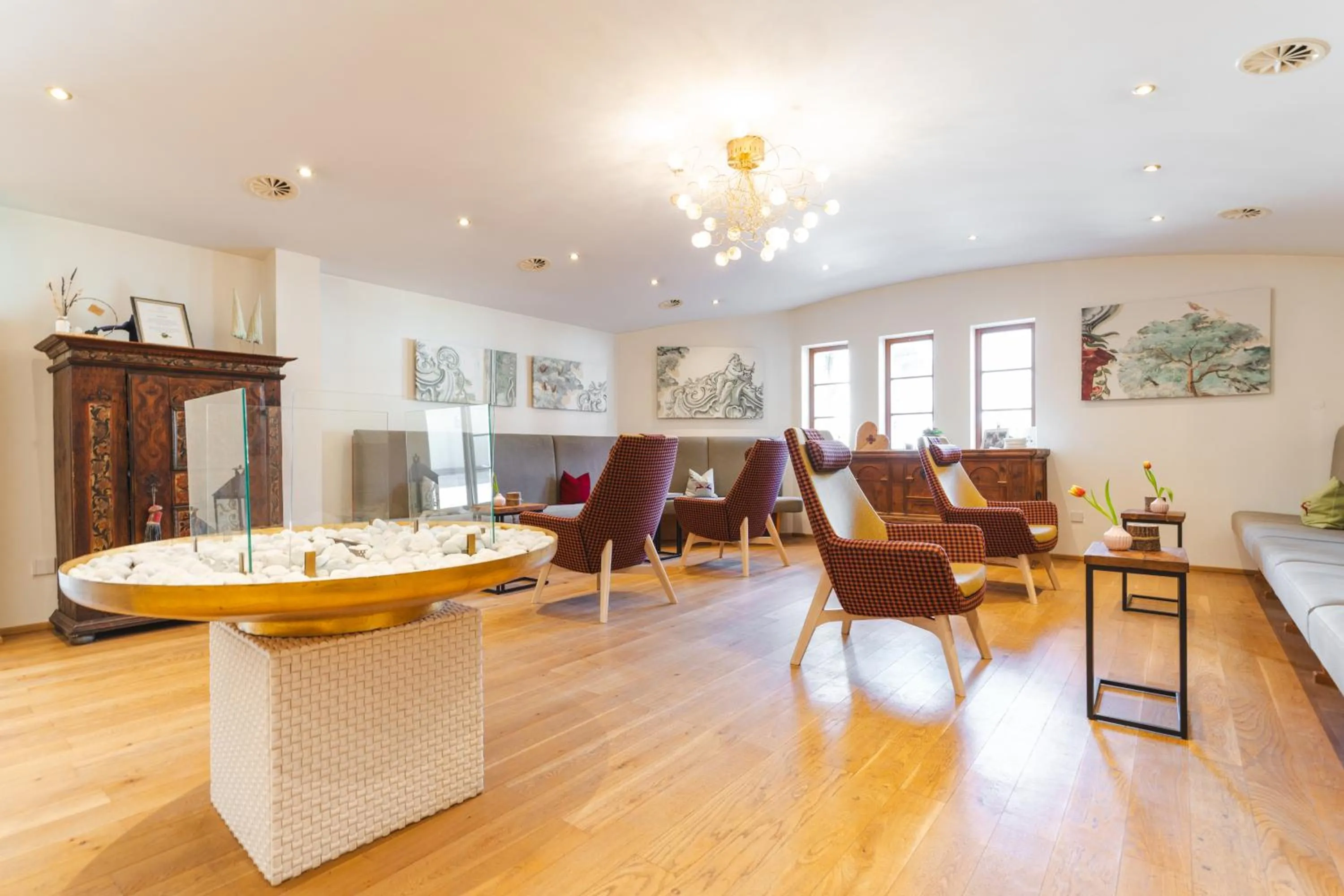 Lobby or reception in Hotel Walchseer Hof