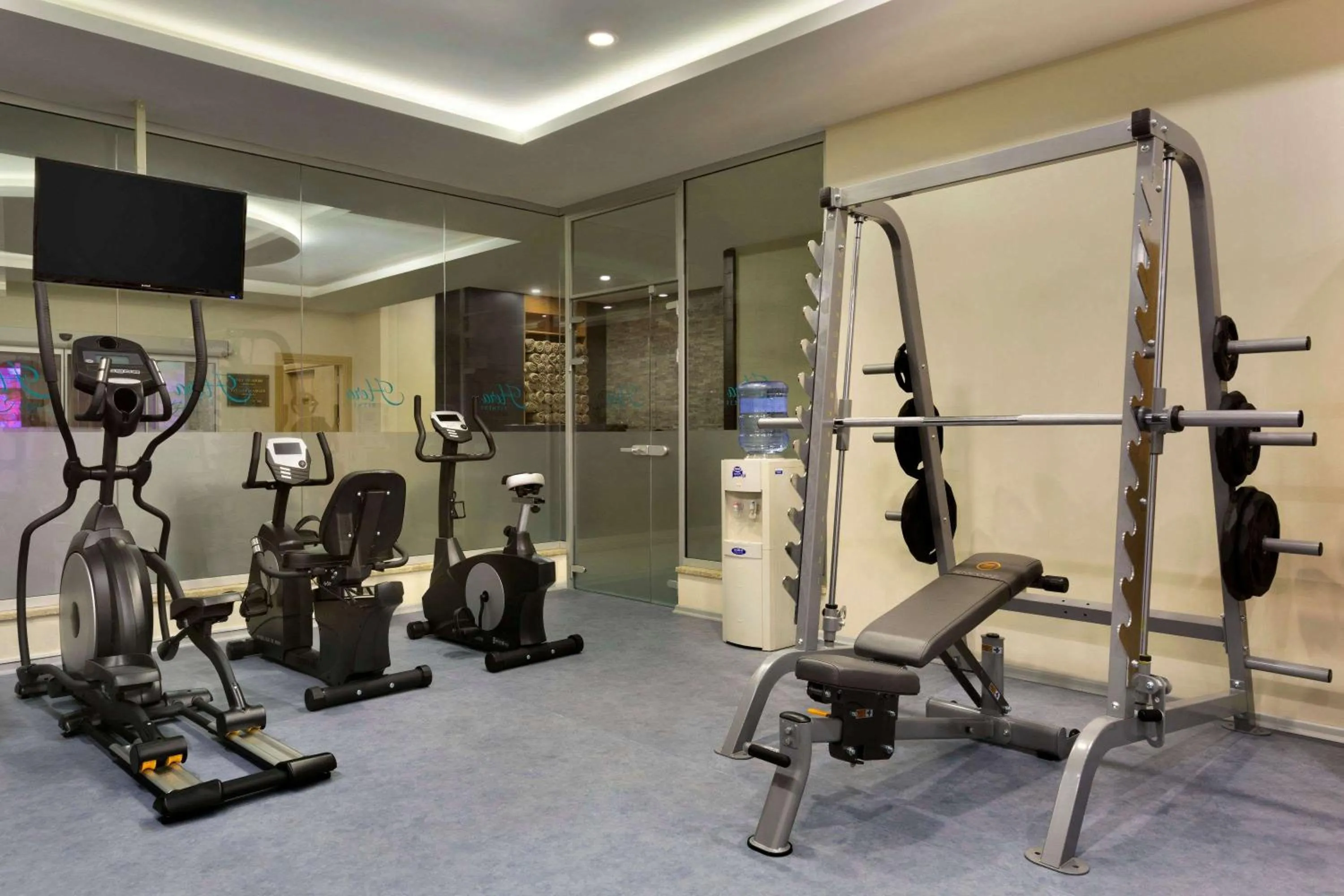 Fitness centre/facilities in Ramada By Wyndham Bursa Cekirge Thermal & Spa