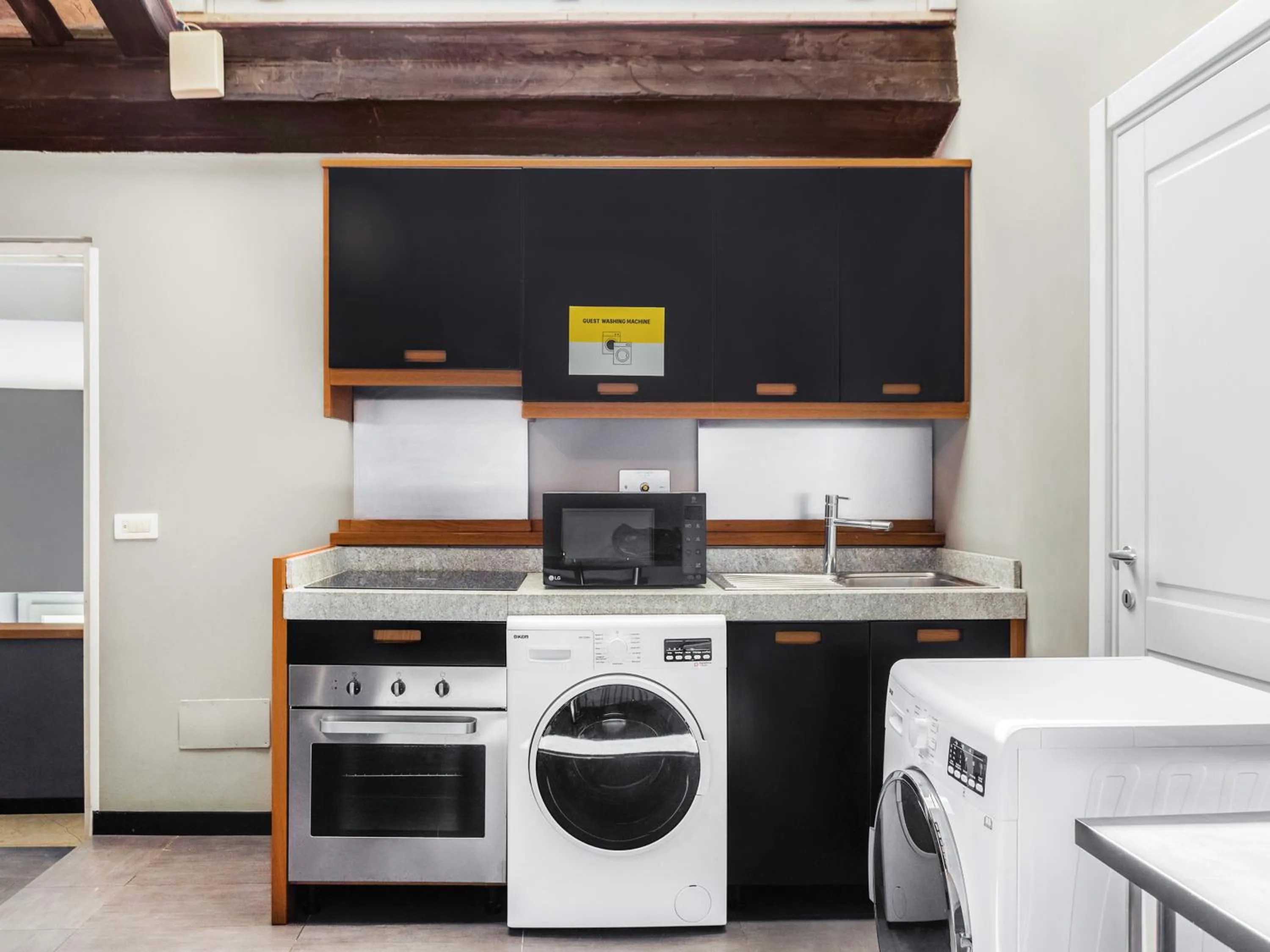 Communal kitchen in Numa Rome Vici