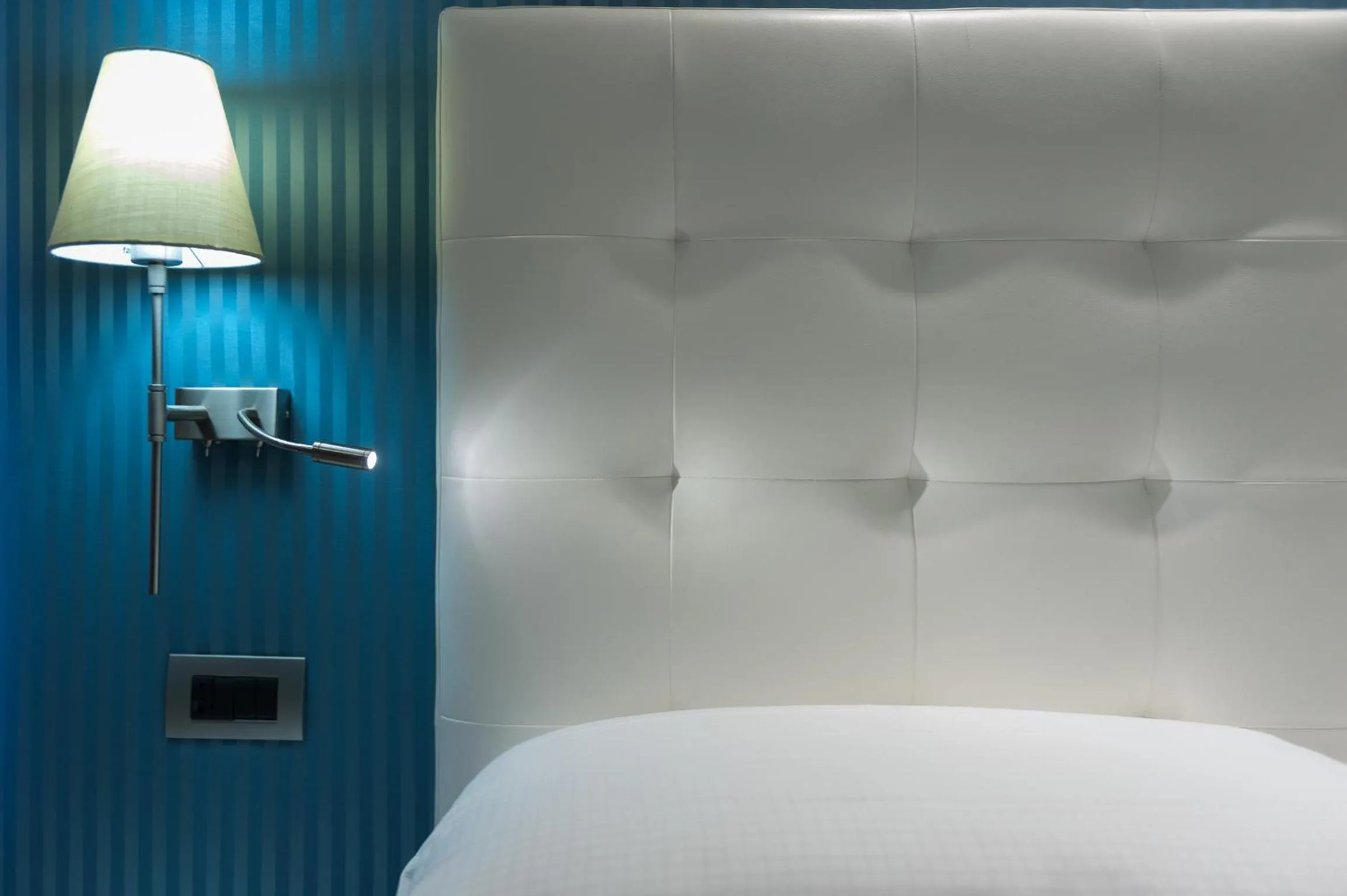 Decorative detail, Bed in Trevi 41 Hotel