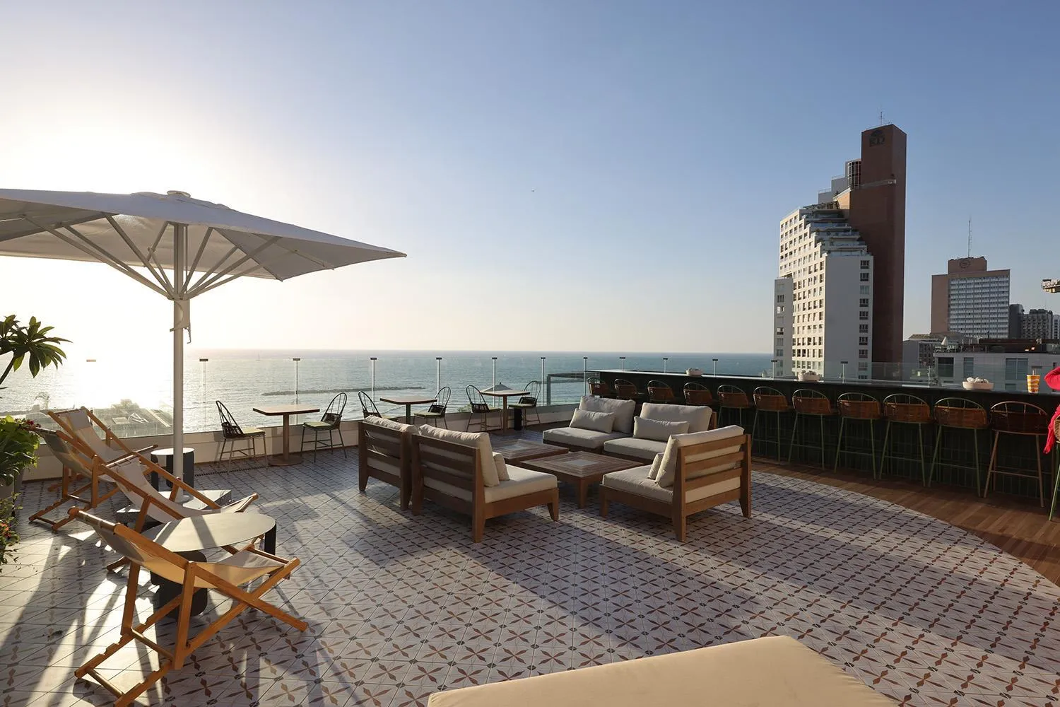 Balcony/Terrace in Jewel TLV Hotel