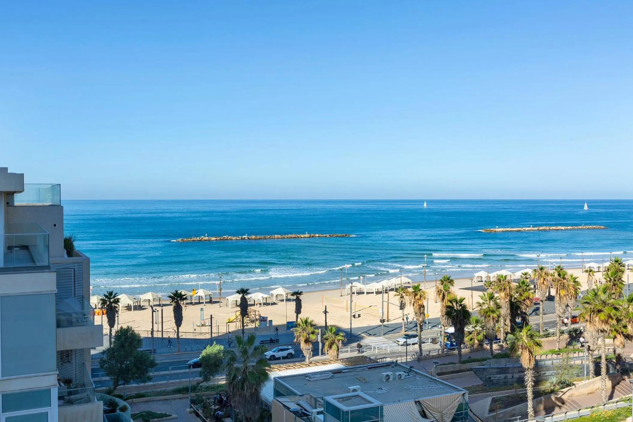 Sea view in Jewel TLV Hotel