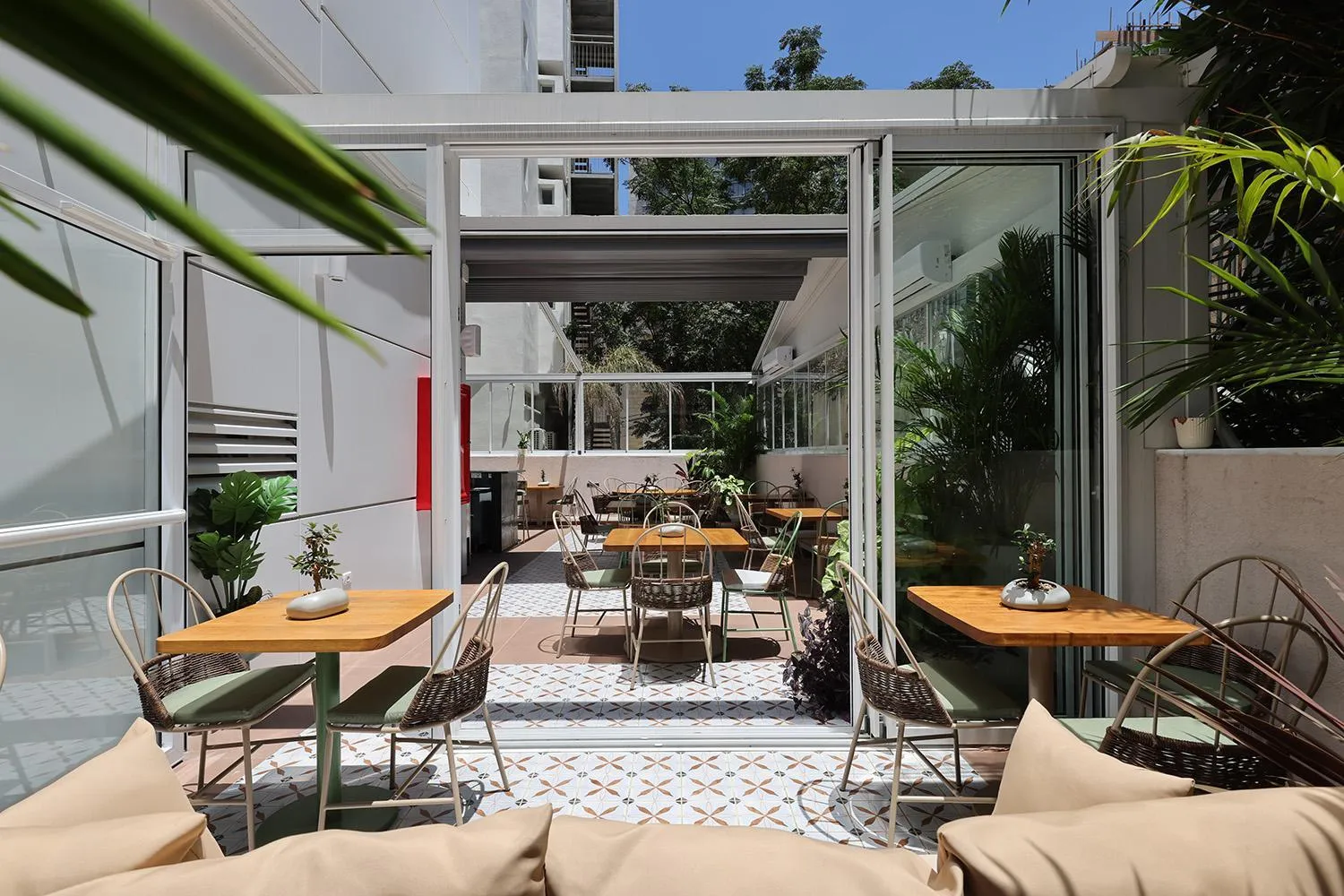 Balcony/Terrace in Jewel TLV Hotel