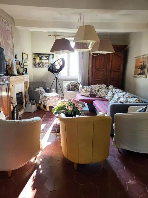 Living room in La PULCINELLA Maison de Famille