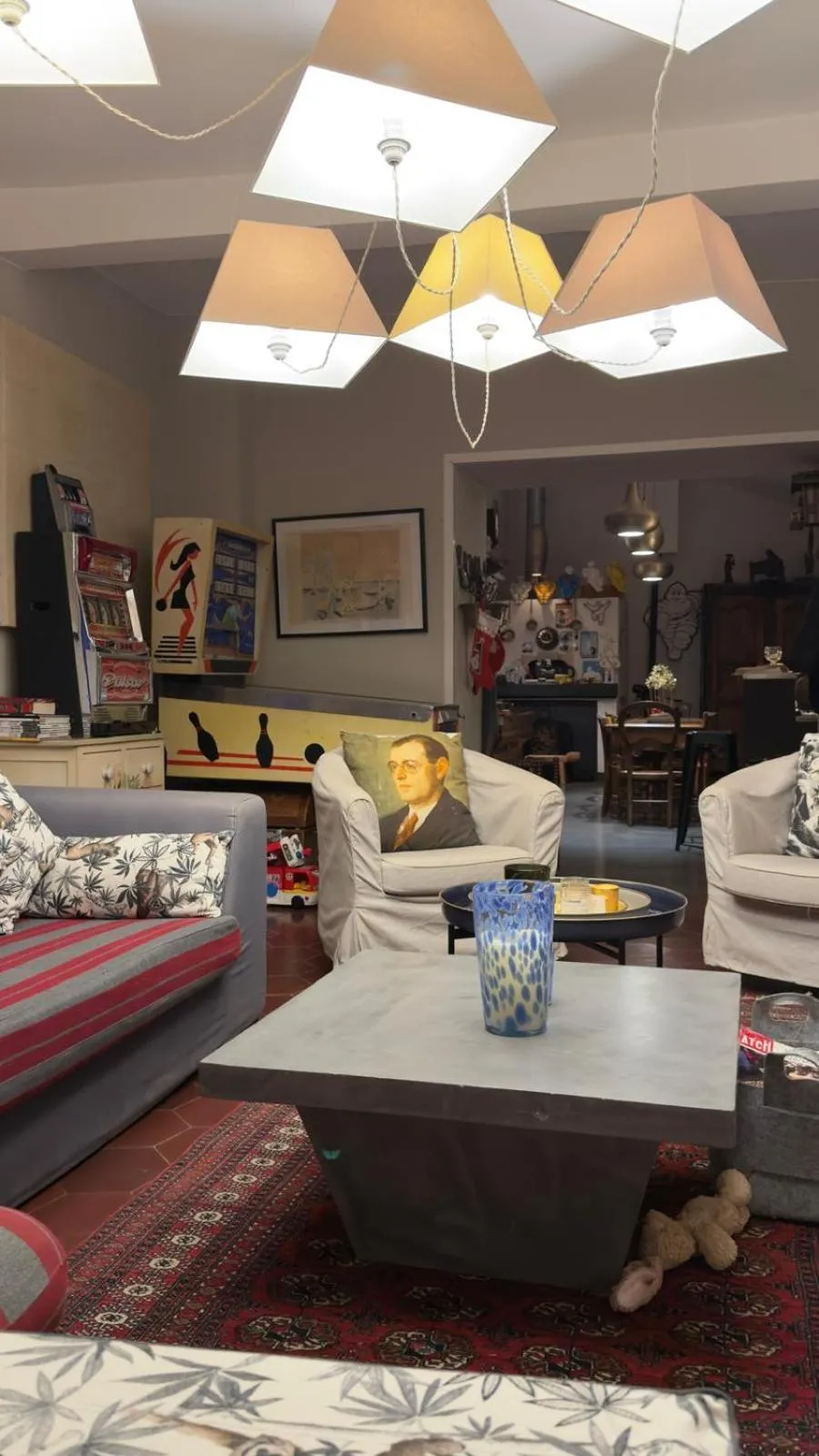 Living room in La PULCINELLA Maison de Famille