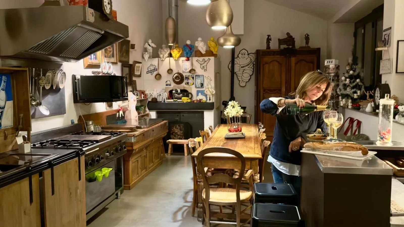 kitchen in La PULCINELLA Maison de Famille