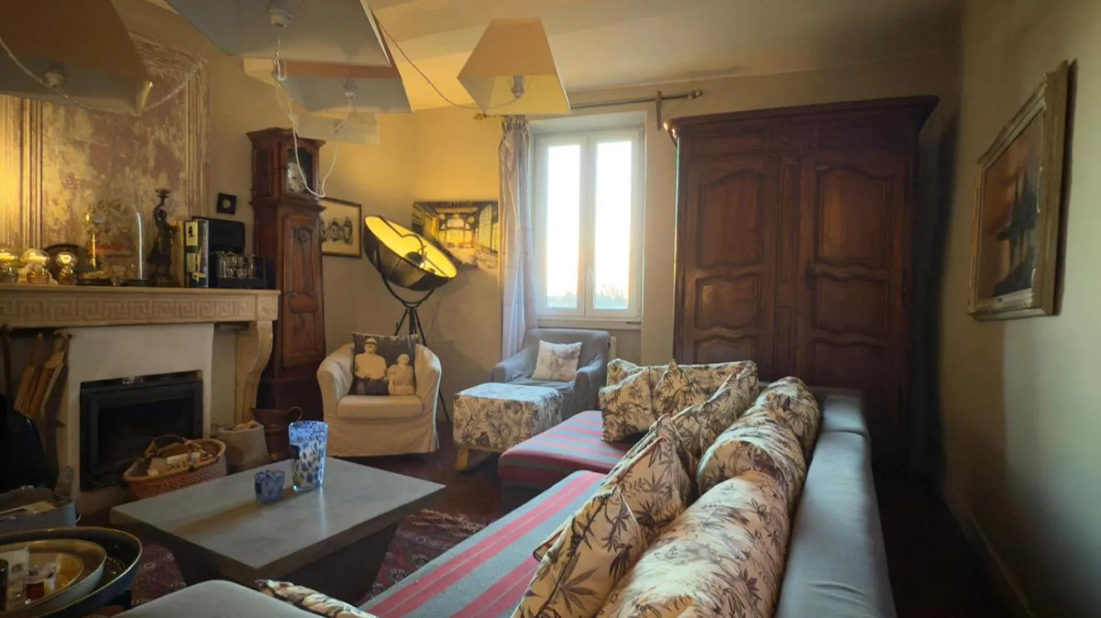 Living room in La PULCINELLA Maison de Famille