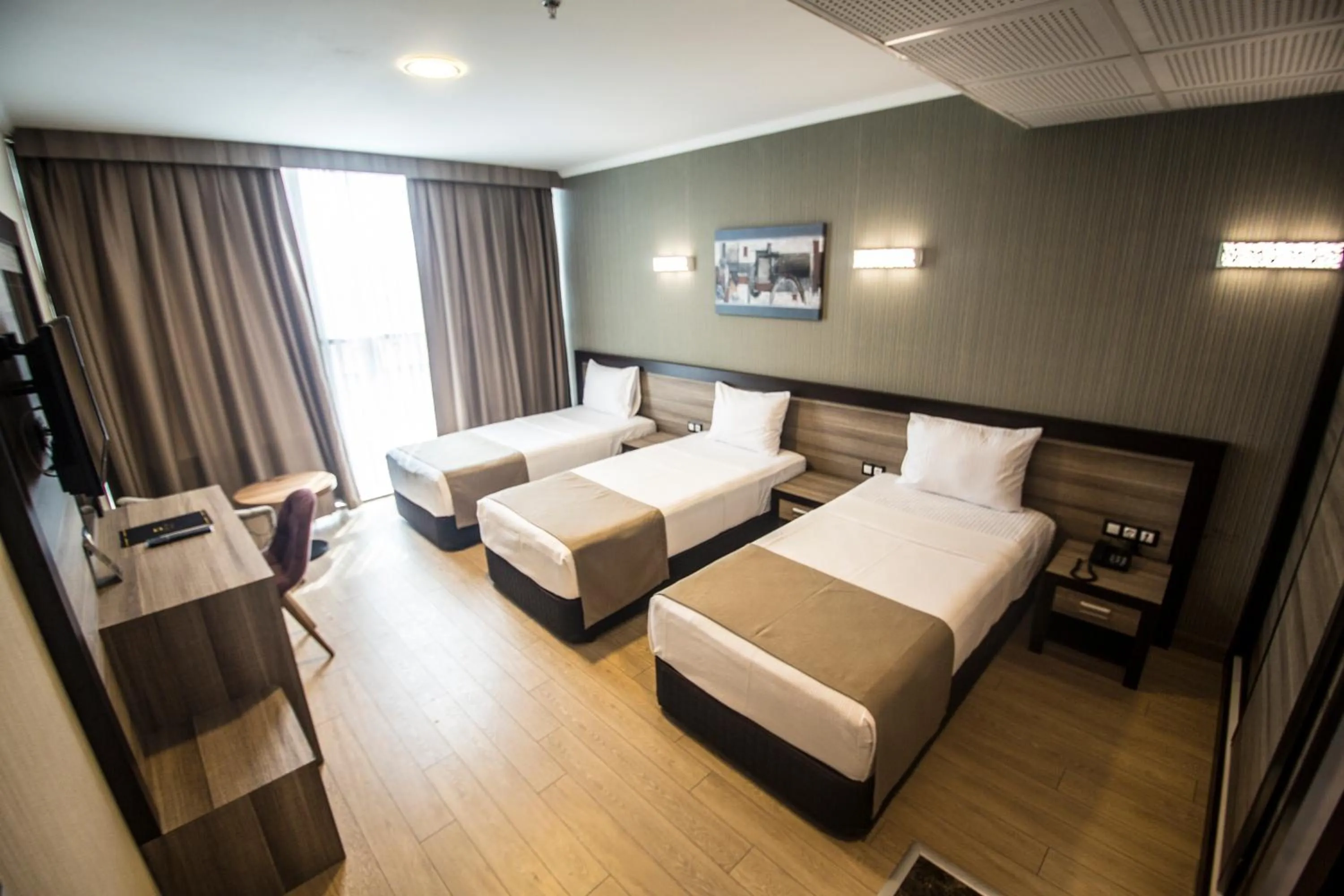 Bed in The Corner Hotel