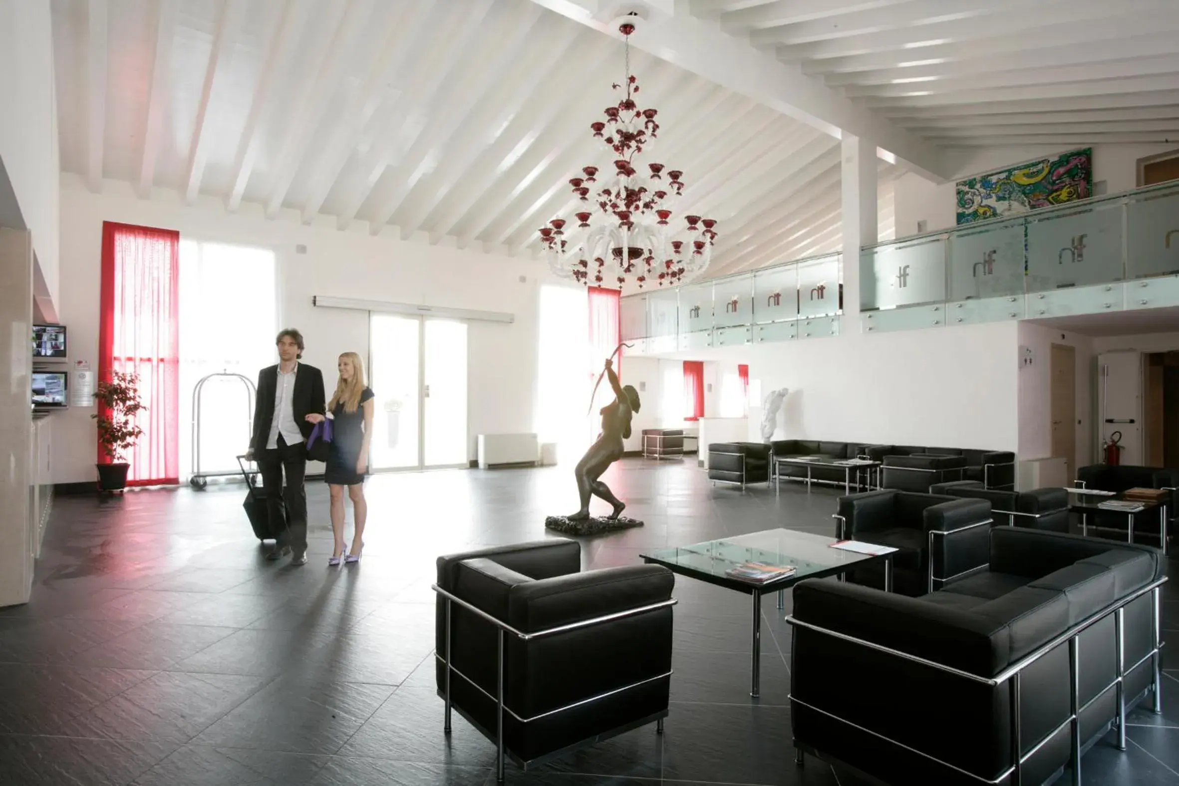 Lobby or reception in Hotel Fiera Di Brescia Lobby or reception in Hotel Fiera Di Brescia